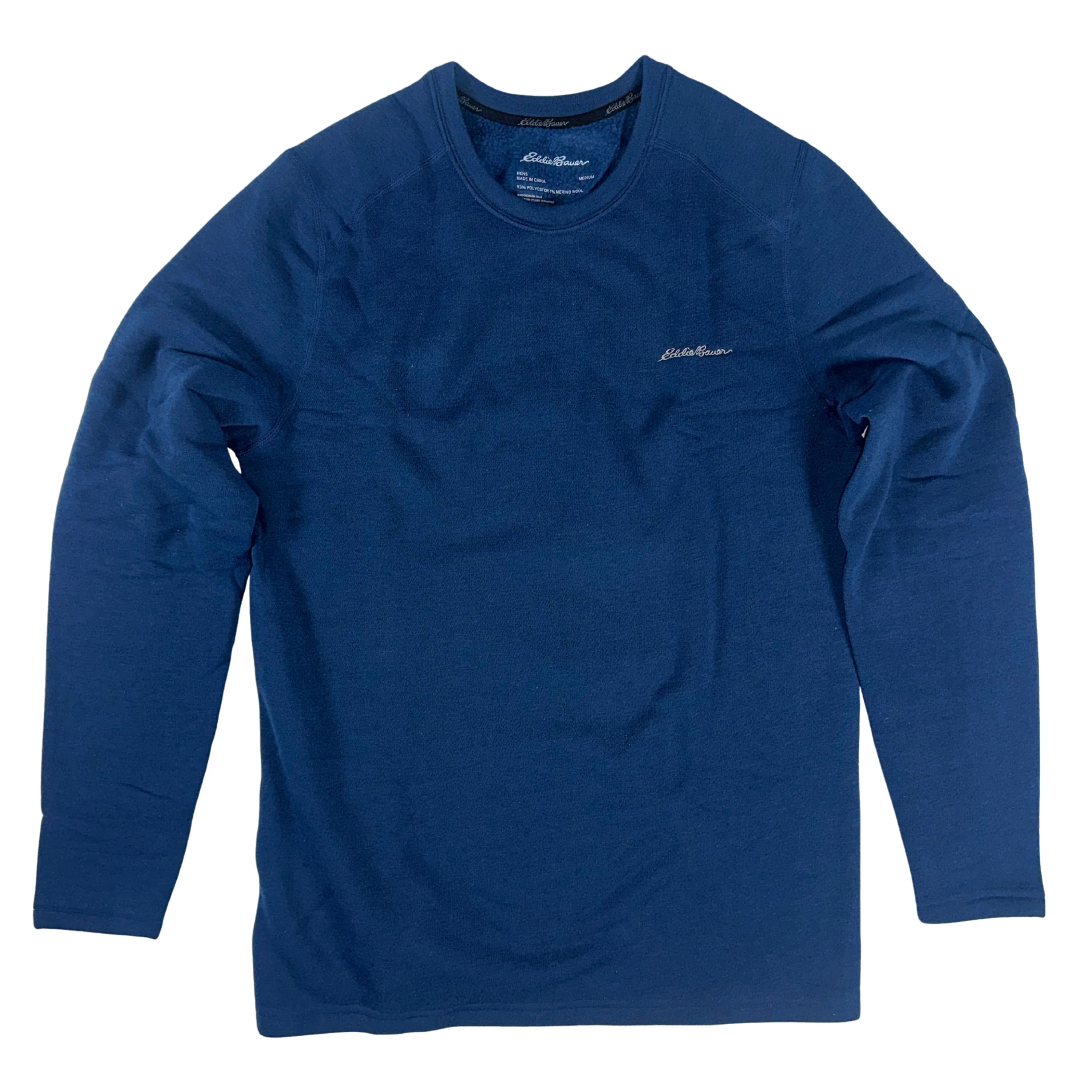 Eddie Bauer Heavyweight Merino Wool Crew - Men's - Als.com
