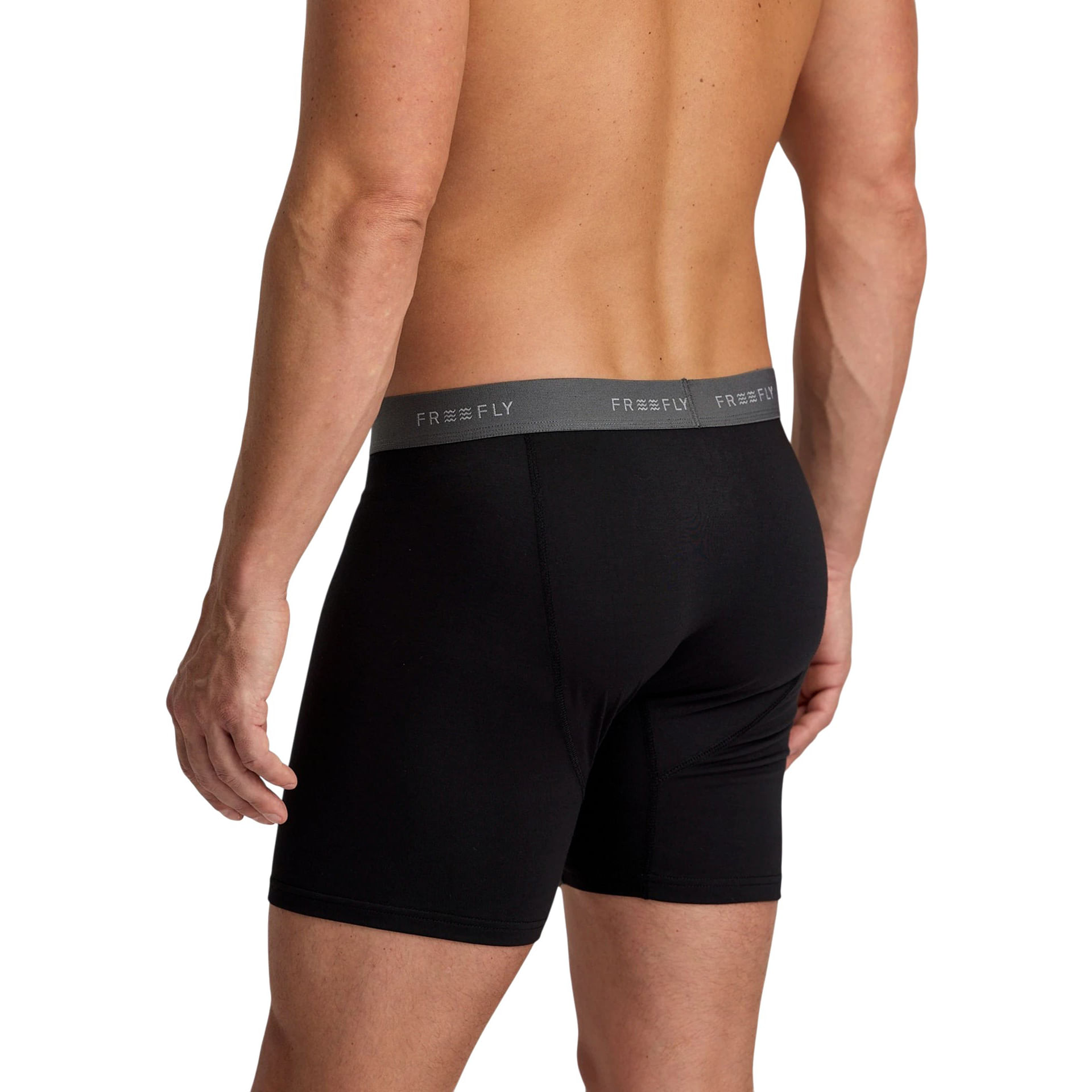 Free-Fly-Bamboo-Motion-Boxer-Brief---Men-s-Black