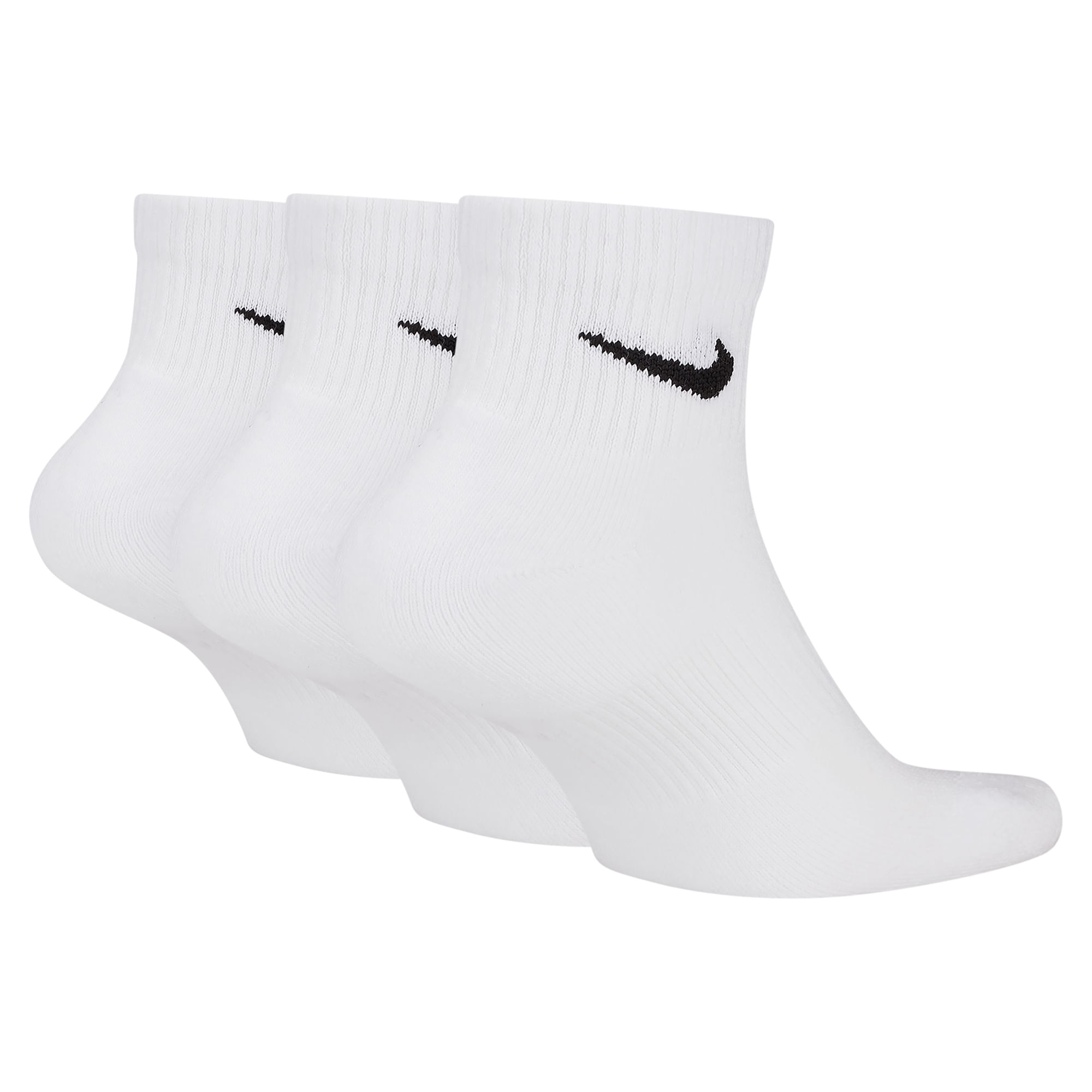 Nike-Everyday-Plus-Cushioned-Ankle-Sock--3-Pack--White---Black