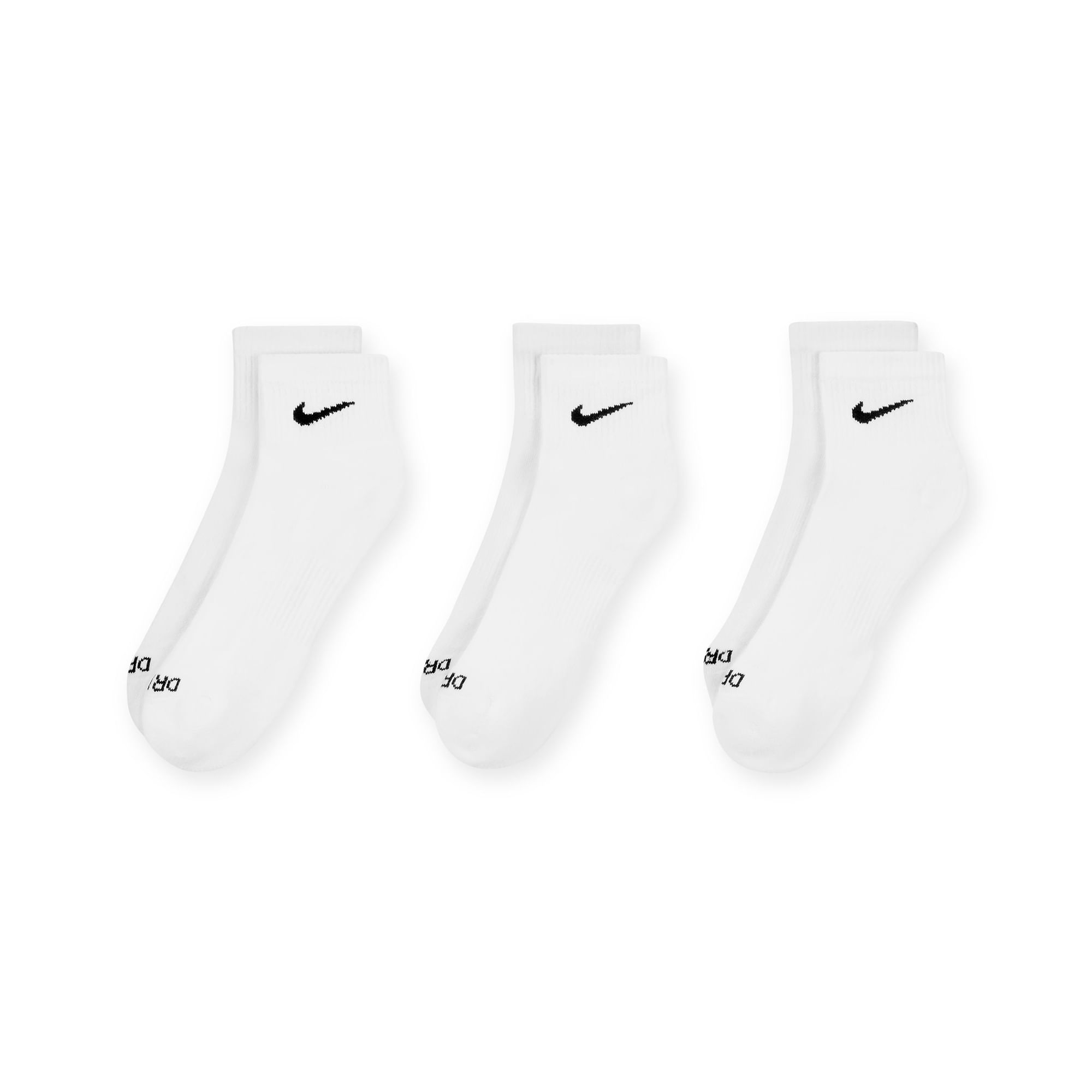Nike-Everyday-Plus-Cushioned-Ankle-Sock--3-Pack--White---Black