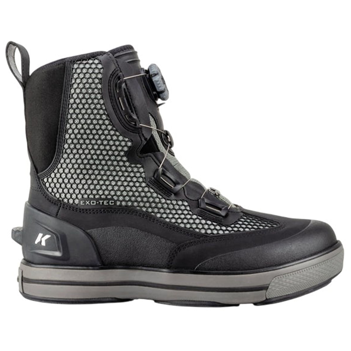 Korkers-Chrome-Lite-Boot-Black---Grey