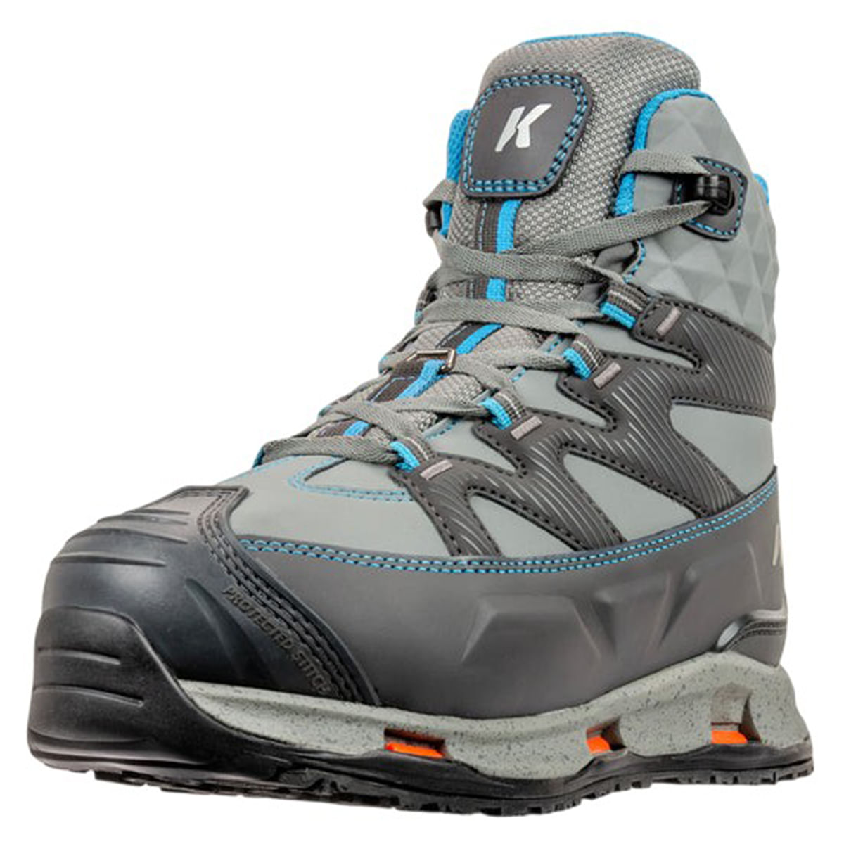 Korkers-Bantam-Lite-Sole-with-Felt-and-Kling-On---Women-s-Grey---Aqua