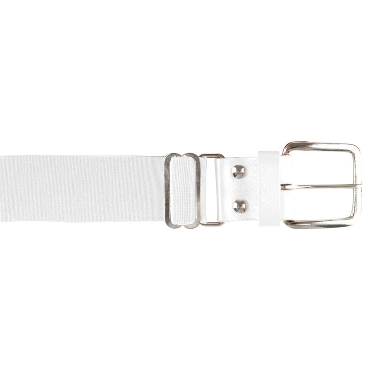 Champro-Leather-Tab-Baseball-Belt---Youth-White