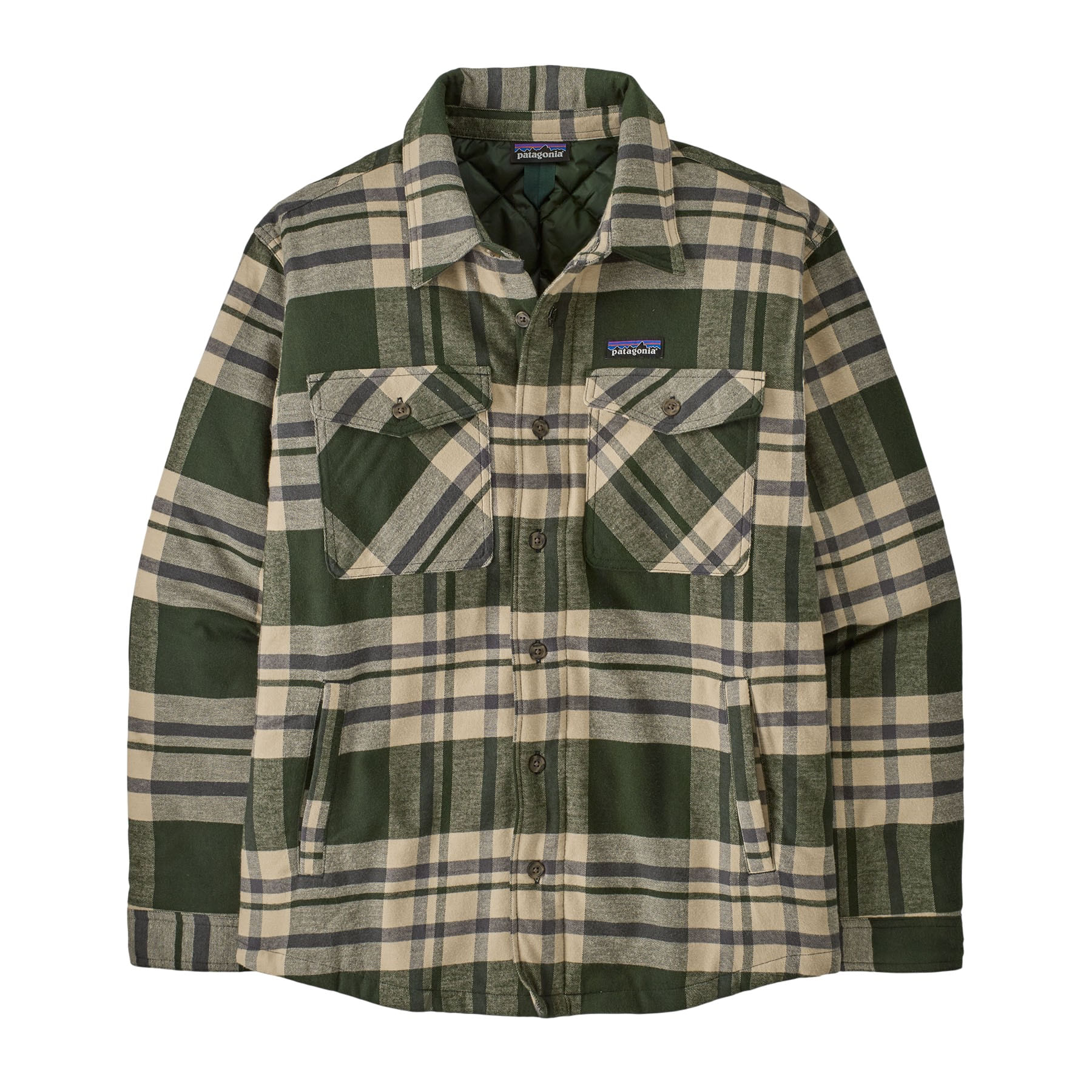 Patagonia Lightweight Insulated Fjord Flannel Shirt - Men's - Als.com