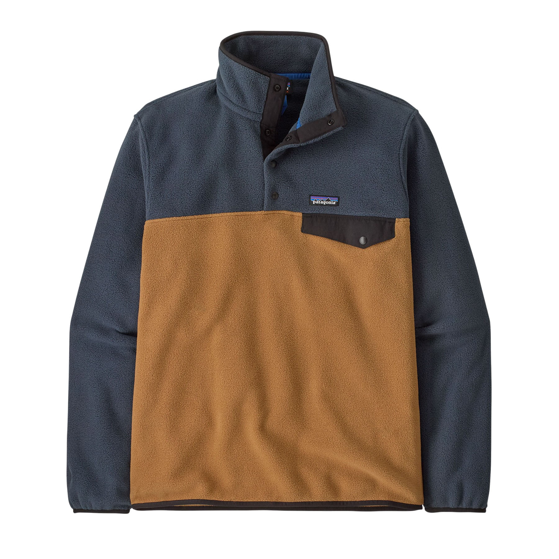 Patagonia-Lightweight-Synchilla-Snap-T-Fleece-Pullover---Men-s-Deer-Brown
