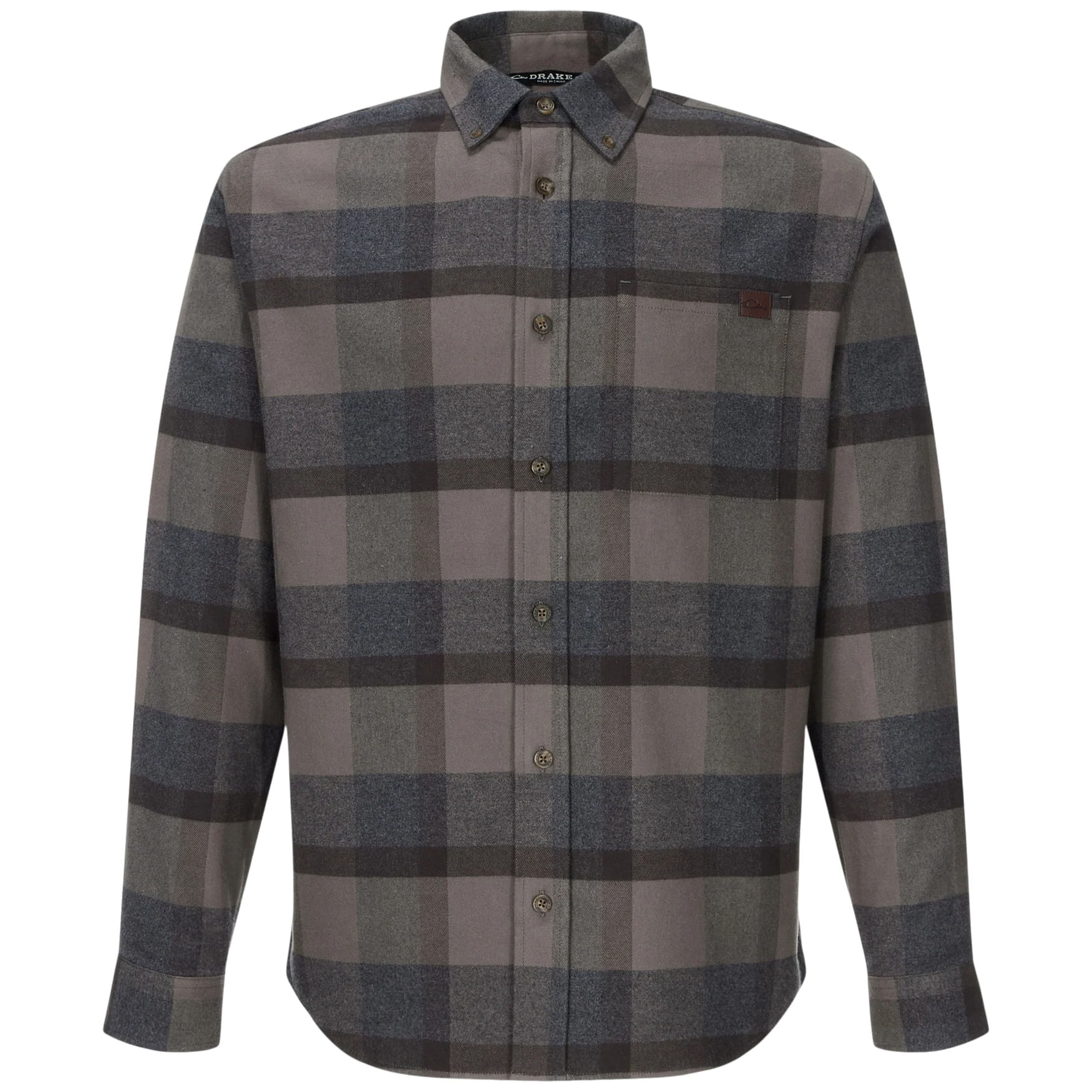Drake-Autumn-Flannel-Long-Sleeve-T-Shirt---Men-s-Licorice