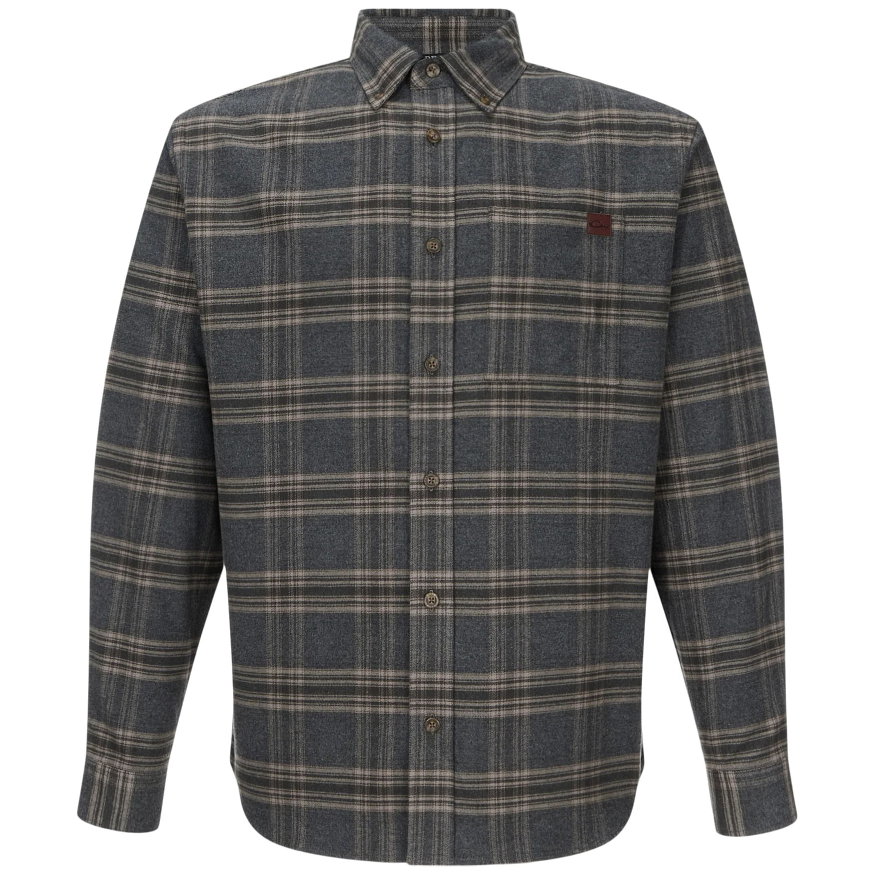 Drake-Autumn-Flannel-Long-Sleeve-T-Shirt---Men-s-Unexplored-Black