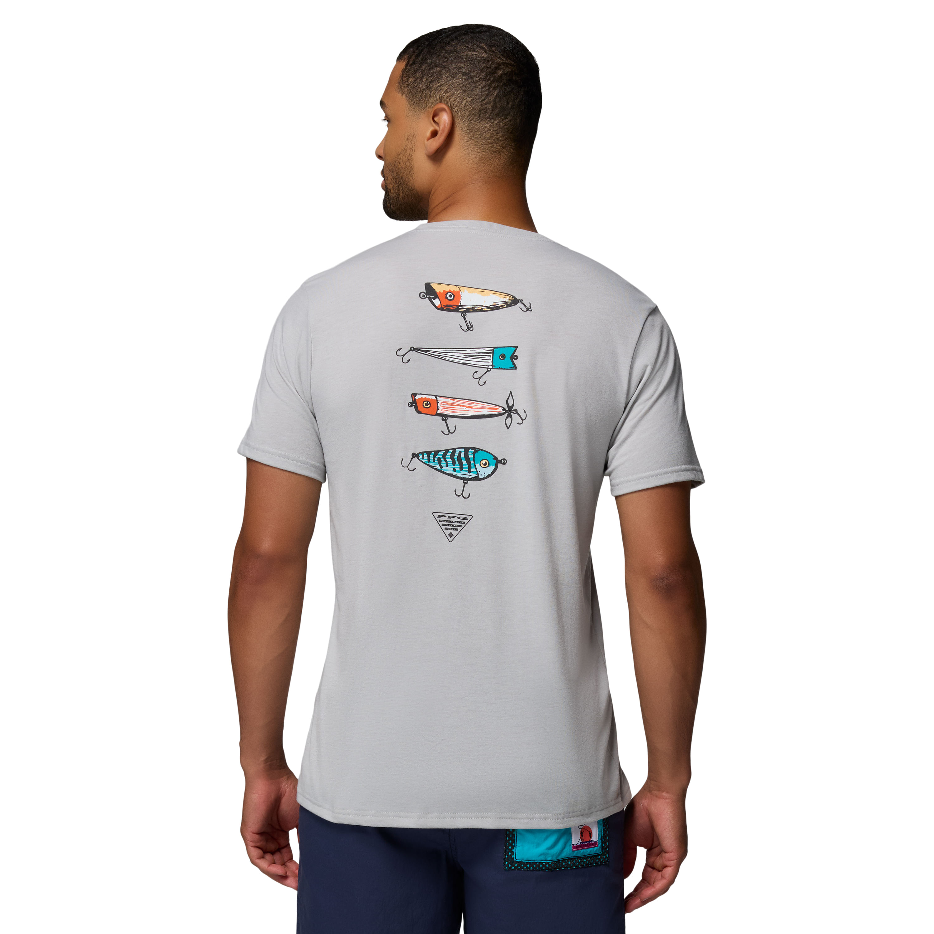 Columbia PFG Lure Lineup Shirt - Men's - Cool Grey Heather / XL