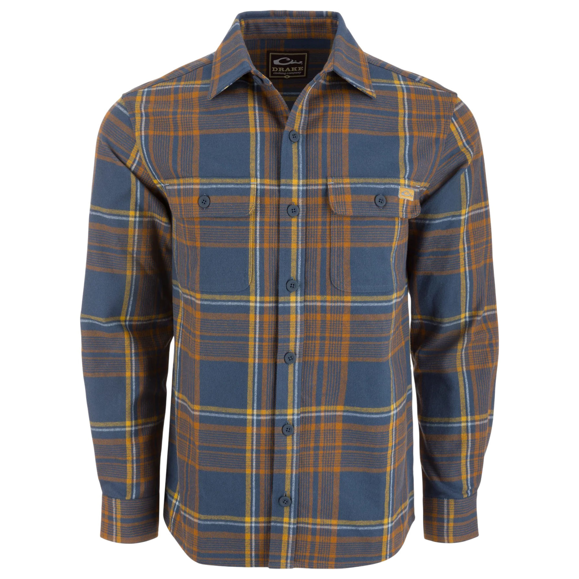 Drake-The-Campfire-Flannel-T-Shirt---Men-s-Monks-Robe