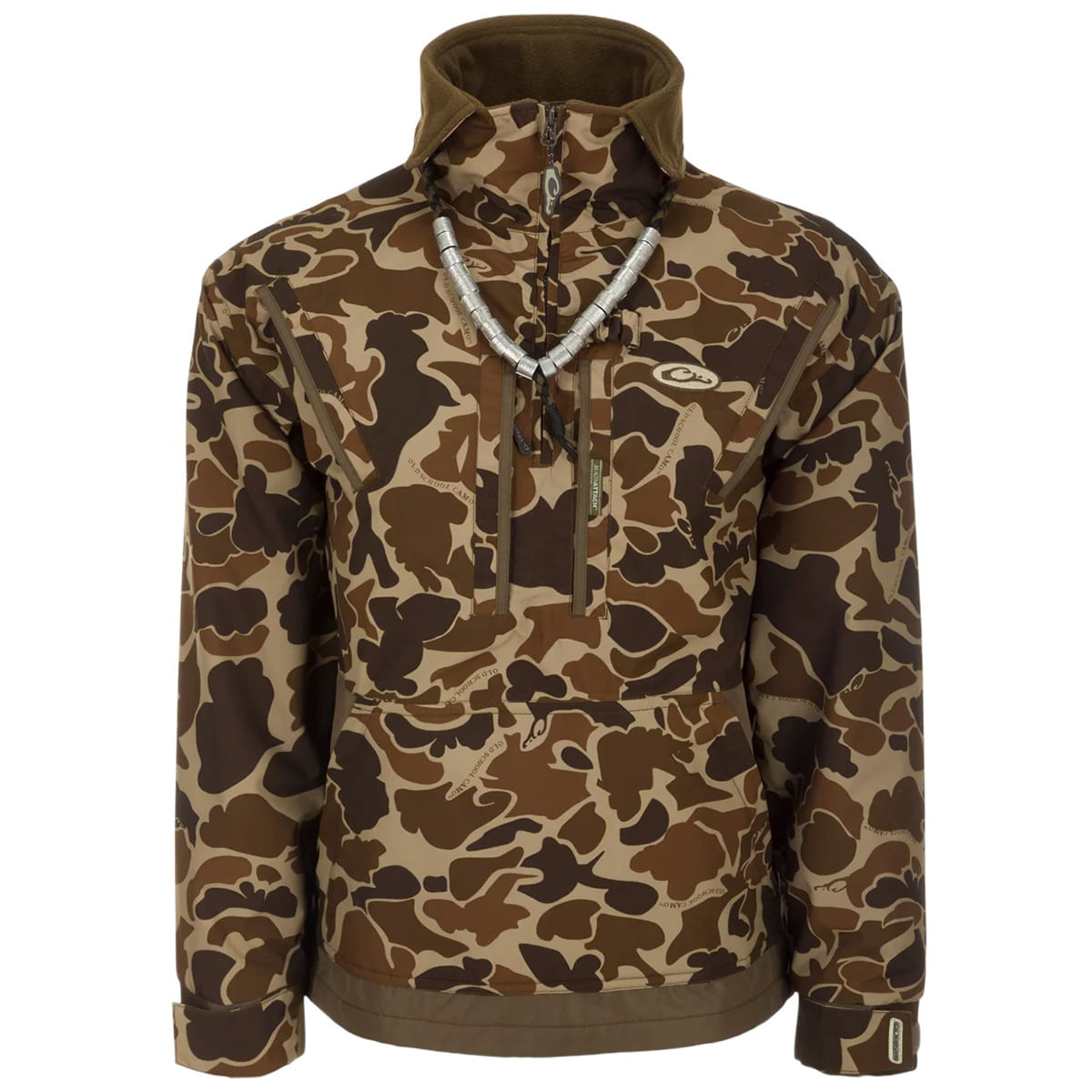 Drake-MST-Fleece-Lined-Quarter-Zip-2.0-Hunting-Jacket---Men-s-Old-School