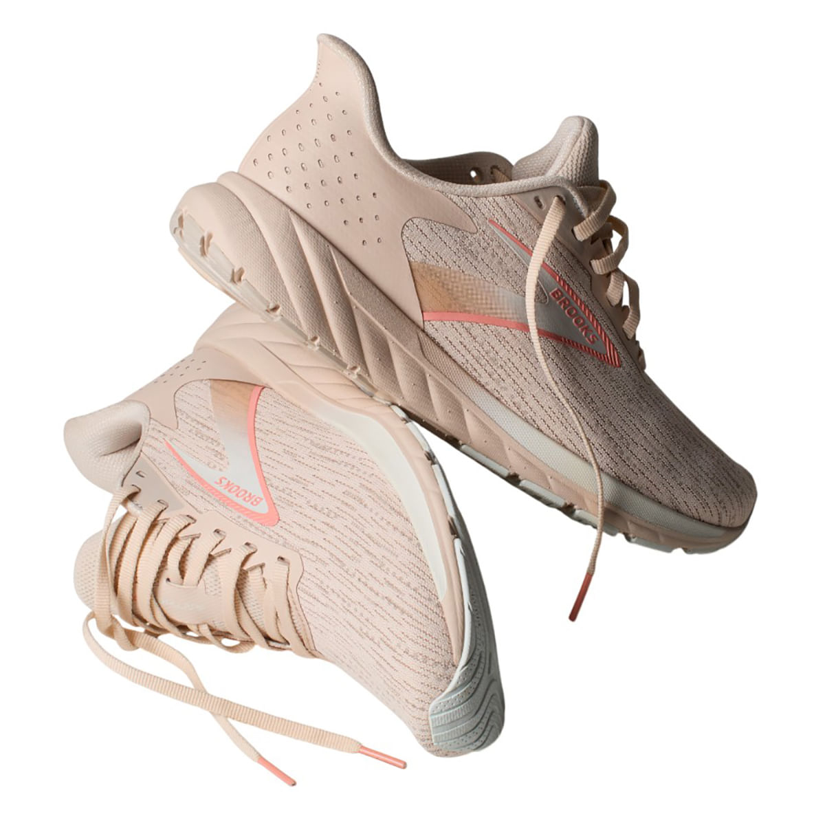 Brooks-Anthem-7-Road-Running-Shoe---Women-s-Almond---Grey---Desert-Flower