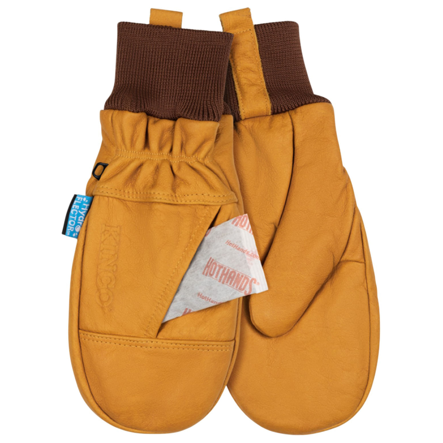 Kinco-Hydroflector-Lined-Buffalo-Mitten-Golden