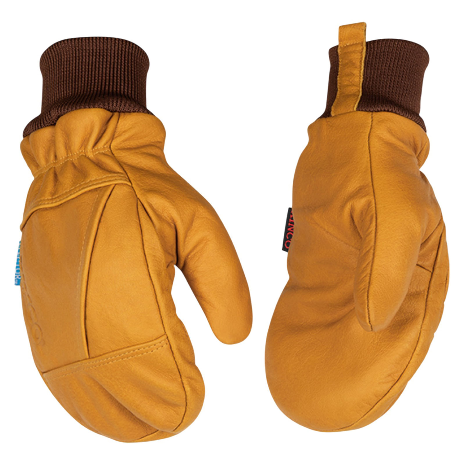 Kinco-Hydroflector-Lined-Buffalo-Mitten-Golden
