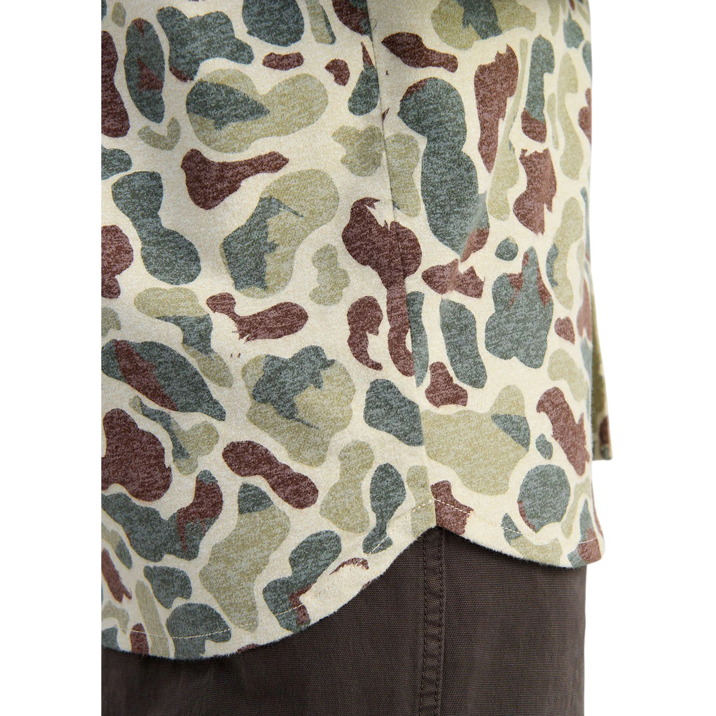 Huk-Chesapeake-KC-Printed-Flannel-Fishing-Shirt---Men-s-Army