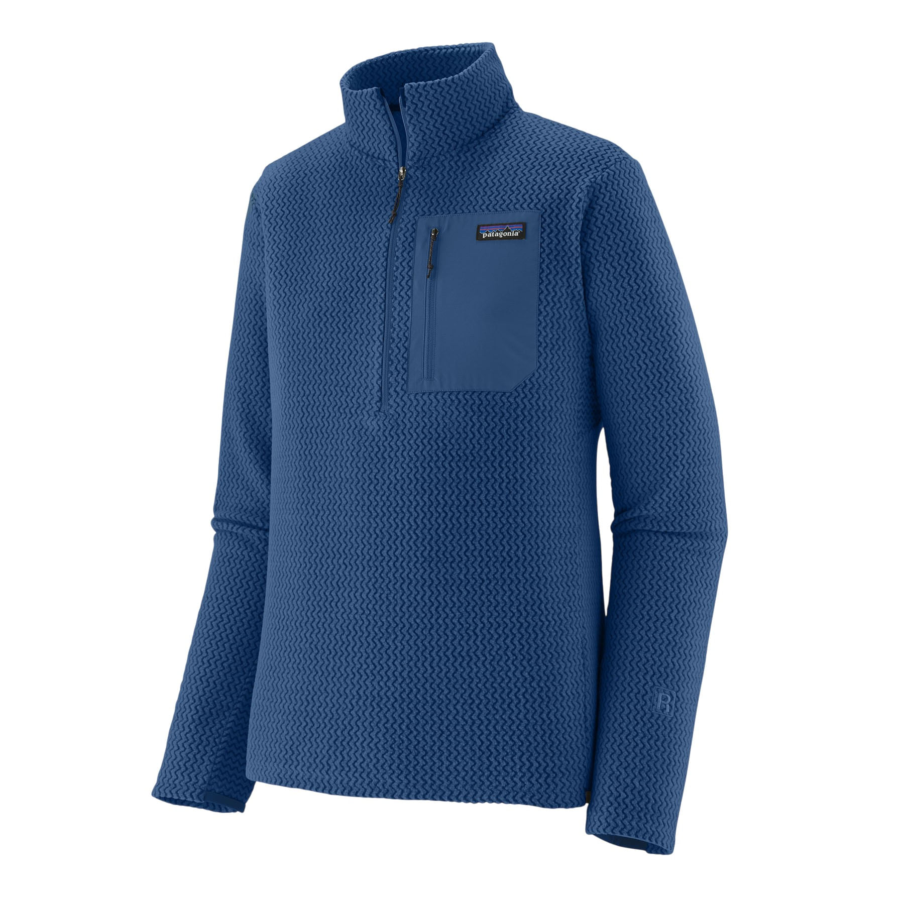 Patagonia-R1-Air-Fleece-Zip-Neck-Pullover---Men-s-Clement-Blue