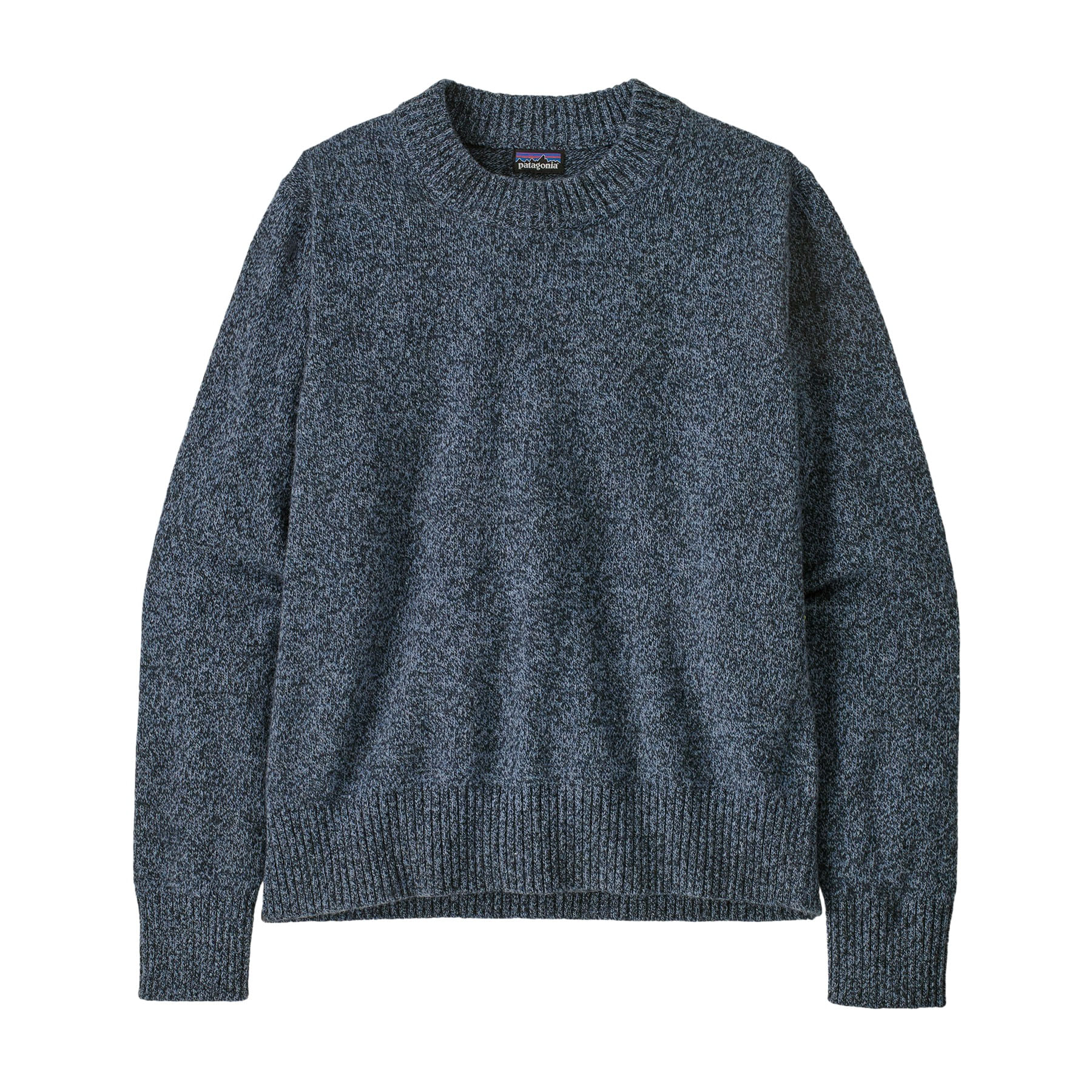 Patagonia-Recycled-Wool-Crewneck-Sweater---Women-s-Dappled---Sunken-Blue