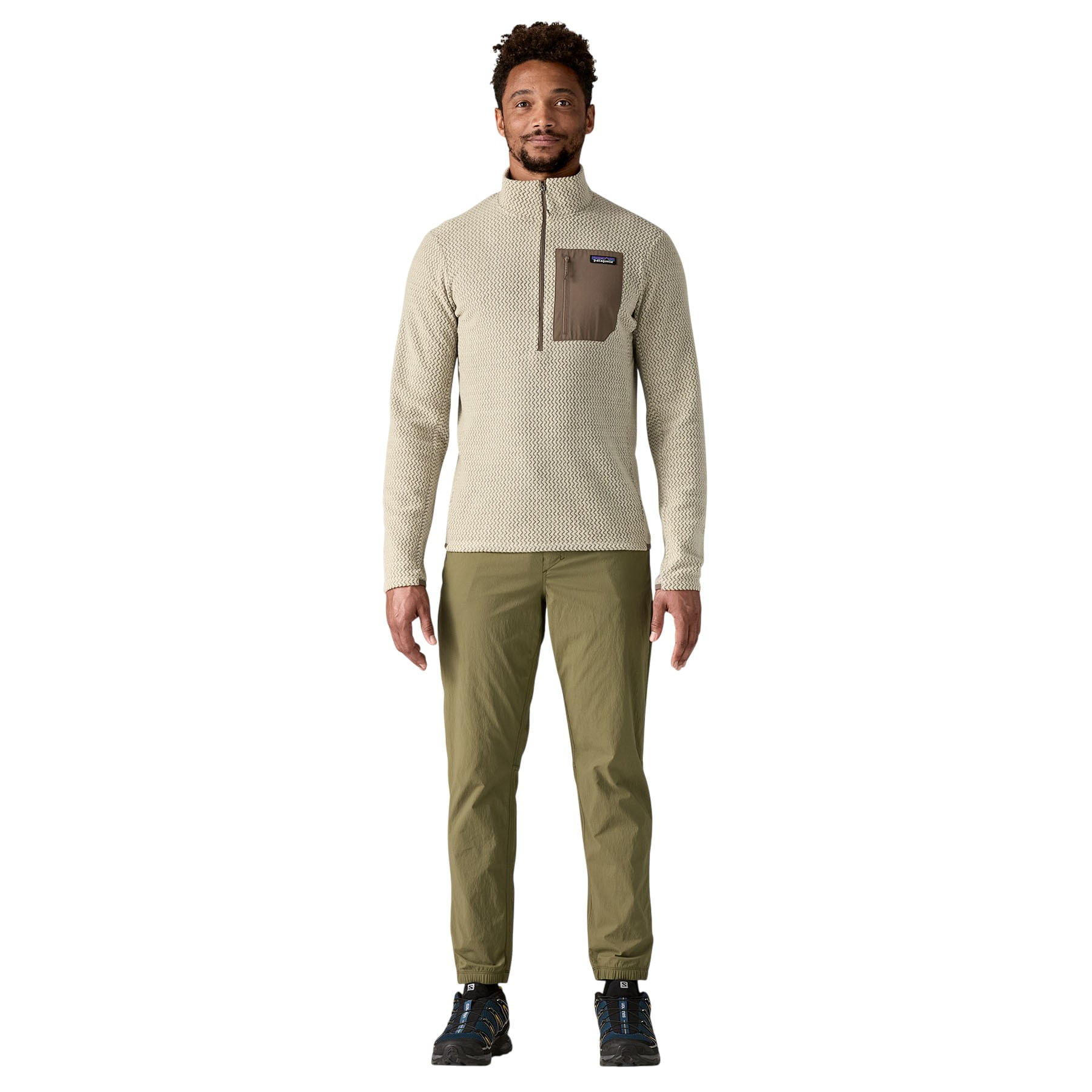 Patagonia R1 Air Fleece Zip-Neck Pullover - Men's - Als.com
