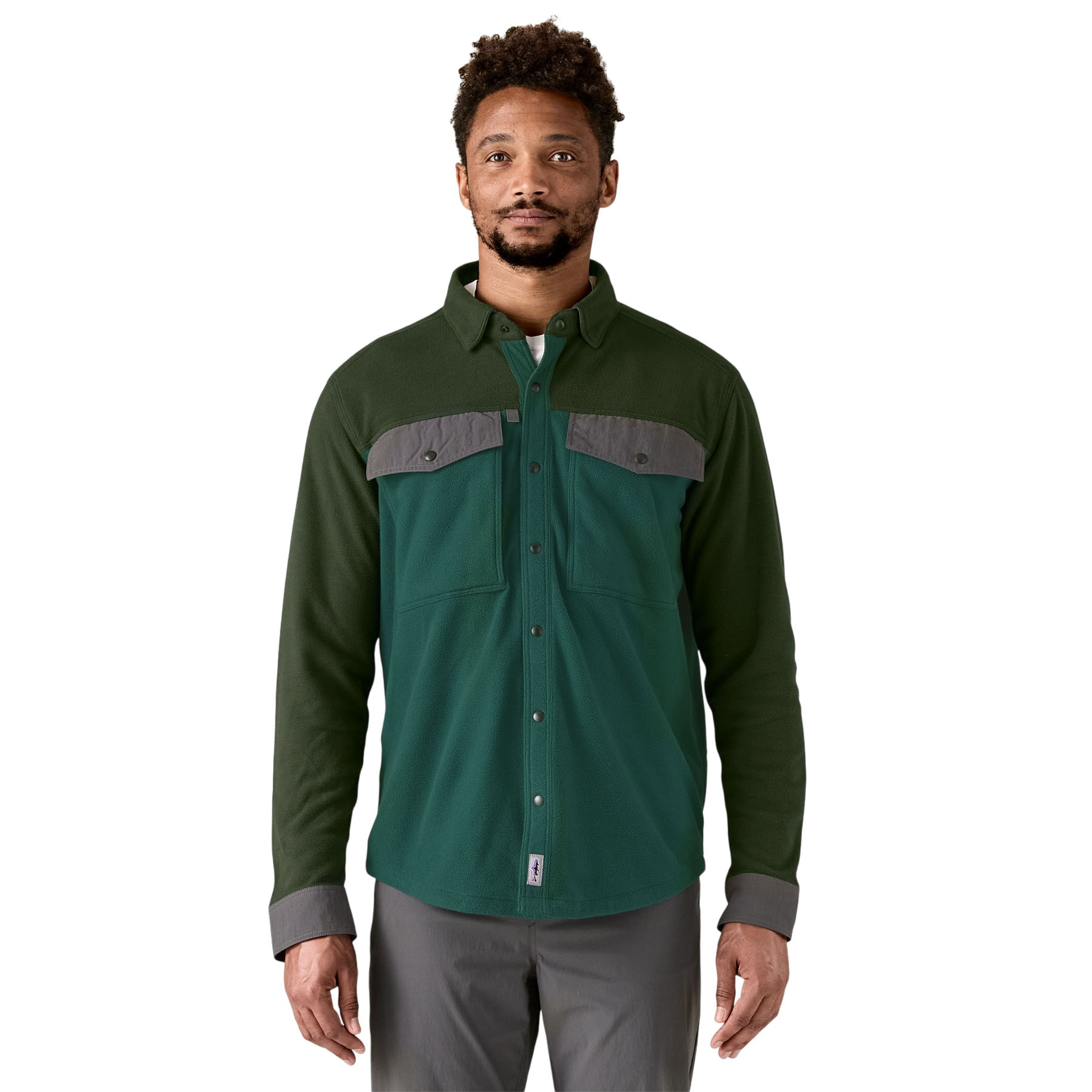 Patagonia-Long-Sleeved-Early-Rise-Snap-Shirt---Men-s-Cascade-Green