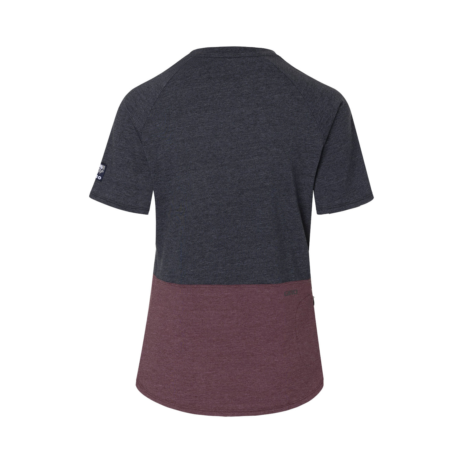 Giro-Arc-Short-Sleeve-Bike-Jersey---Women-s-Charcoal---Maroon