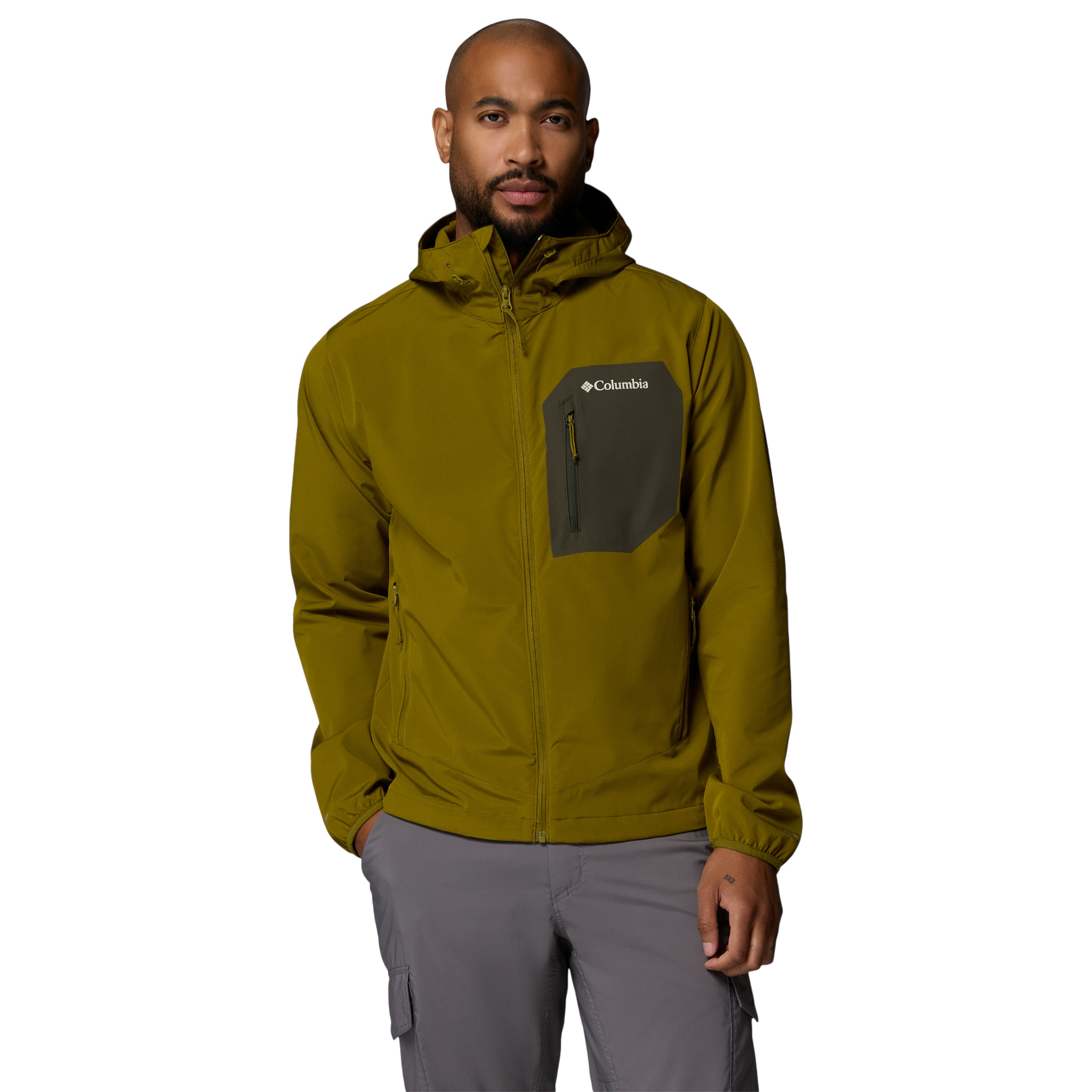 Columbia-Tall-Heights-III-Hooded-Softshell-Jacket---Men-s-Mossy-Green---Greenscape