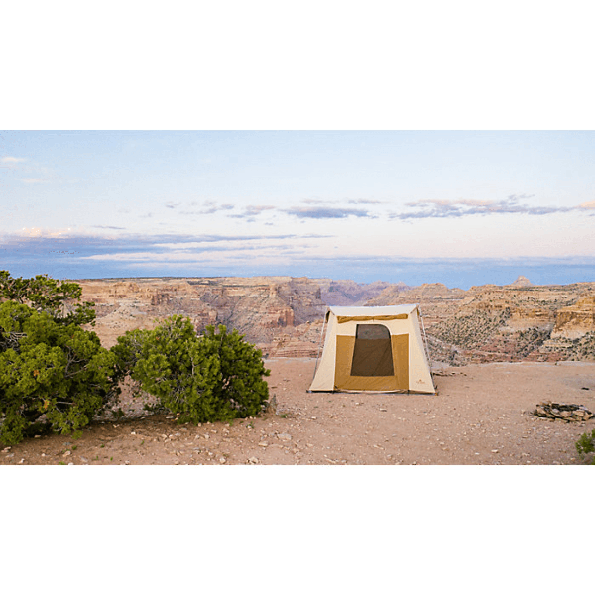 TETON Sports Mesa 4-Person Tent - Brown / Tan