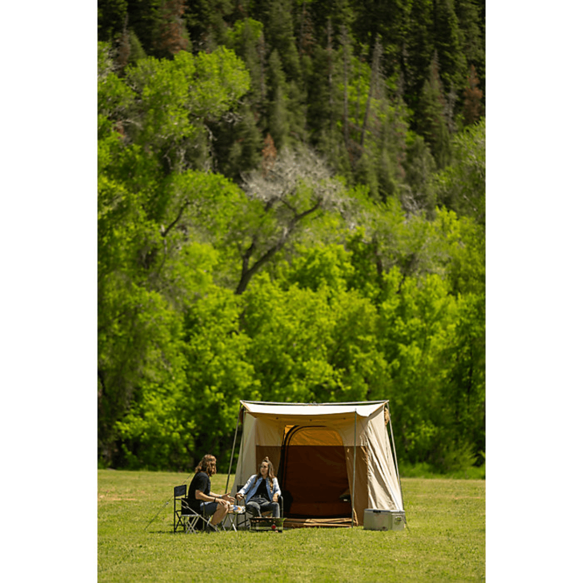 TETON Sports Mesa 4-Person Tent - Brown / Tan