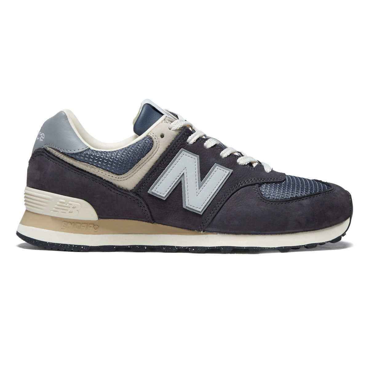 New-Balance-574-Shoe-Black-Cement---Slate-Grey