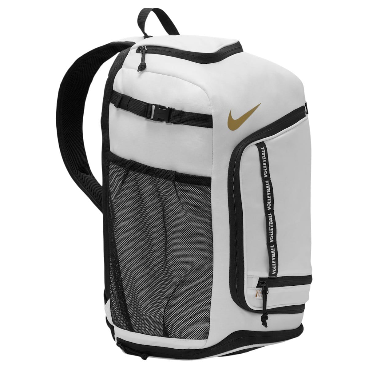 Nike-Volleyball-Backpack-White---Black---Metallic-Gold