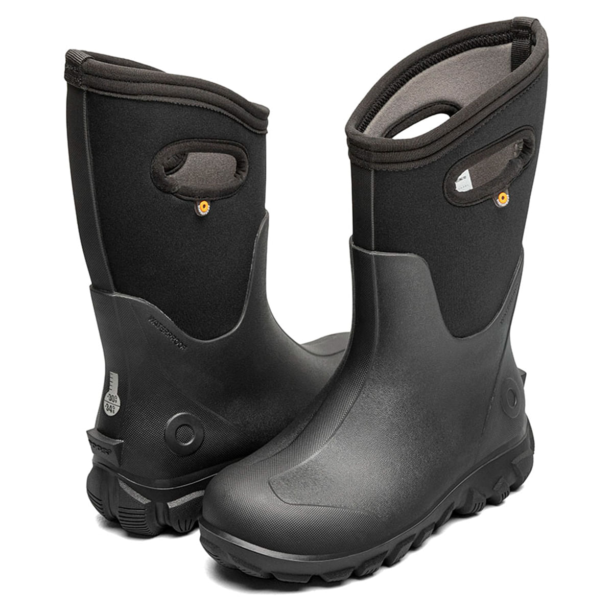 Bogs-Neo-Classic-Solid-3-Season-Boot---Kids--Black