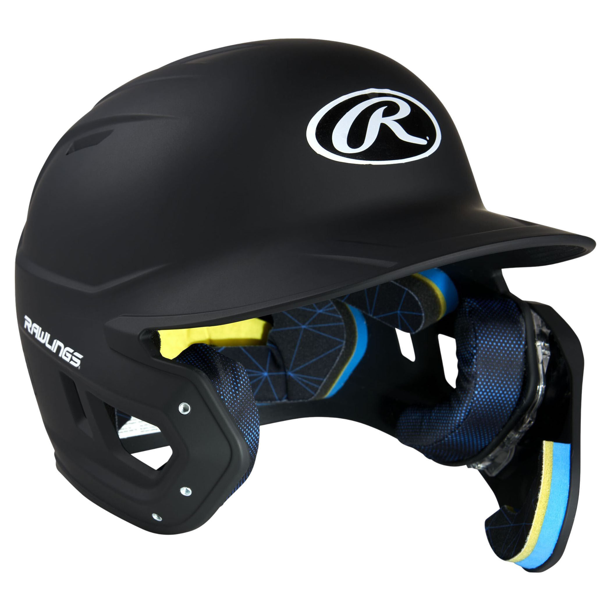 Rawlings-Mach-Adjust-With-RHB-Extension-Batting-Helmet-Black