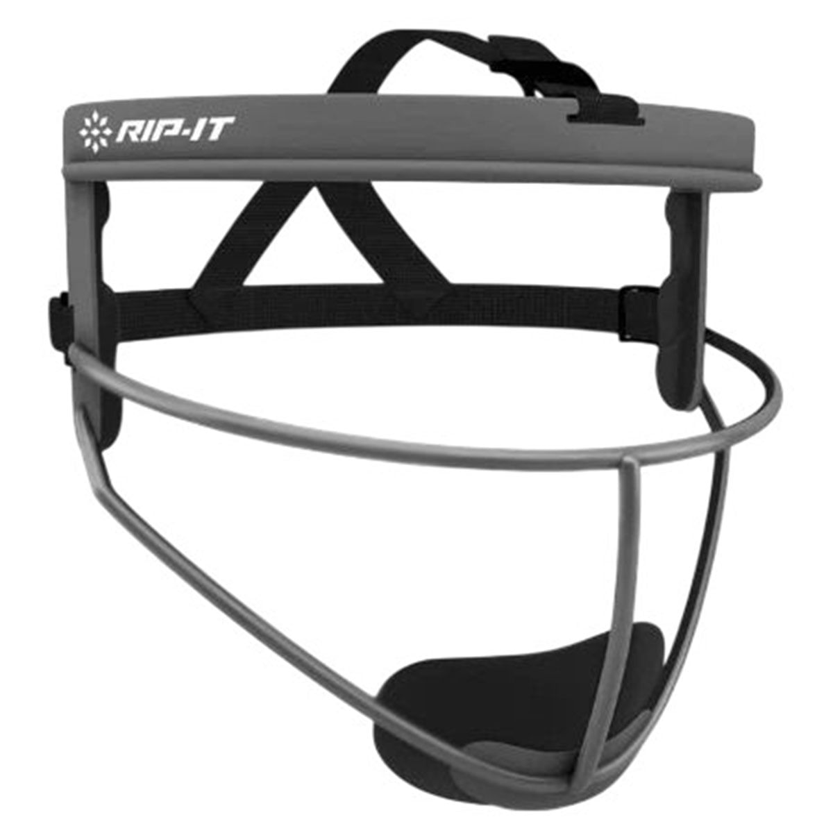 RIP-IT-Defense-Pro-Matte-Softball-Fielder-s-Face-Mask---Women-s-Matte-Charcoal