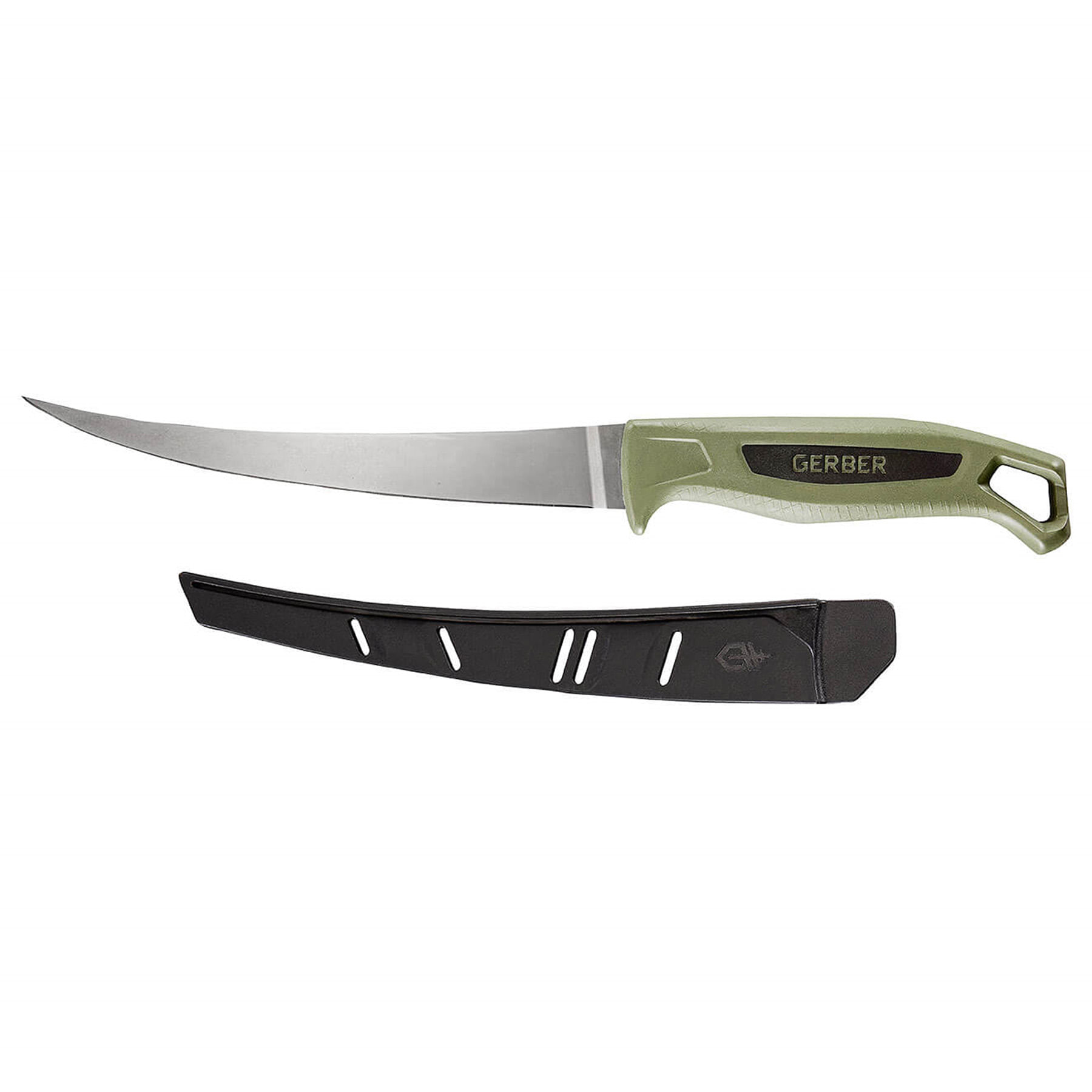 Gerber Ceviche 9" Knife - Green / Black 9"