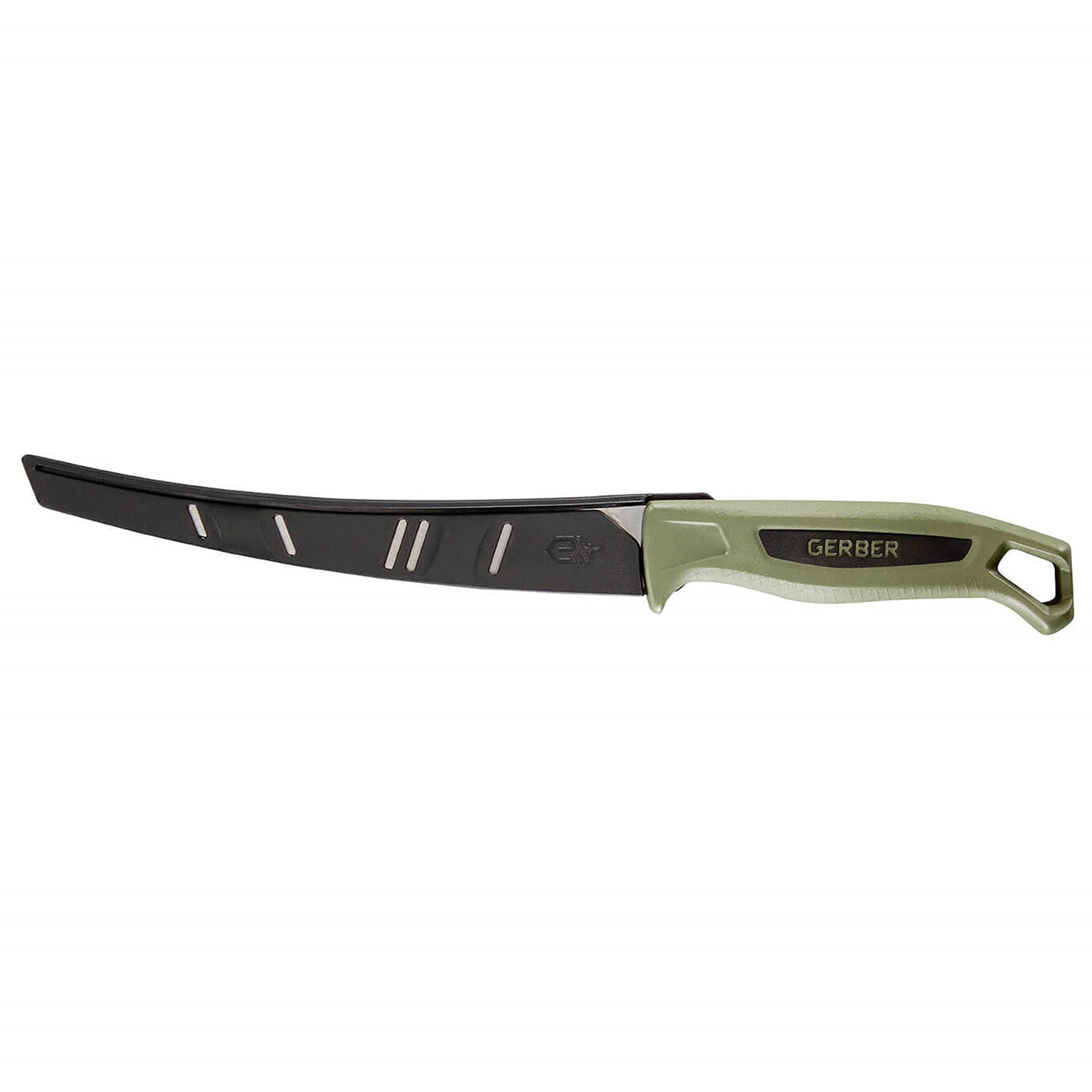 Gerber Ceviche 9" Knife - Green / Black 9"