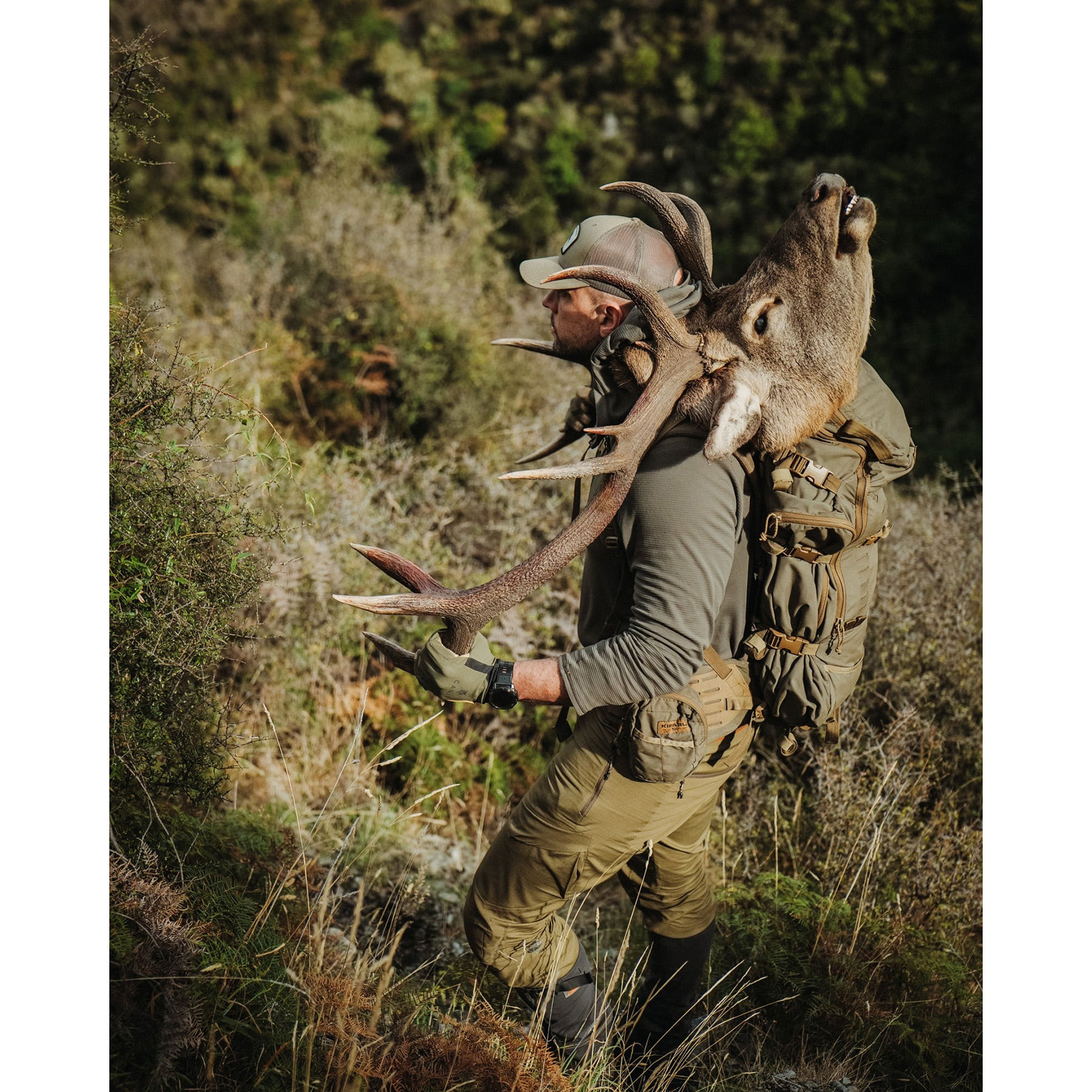 Kifaru-25--ARK-Frame-44-Mag-Pack-Combo-Ranger-Green