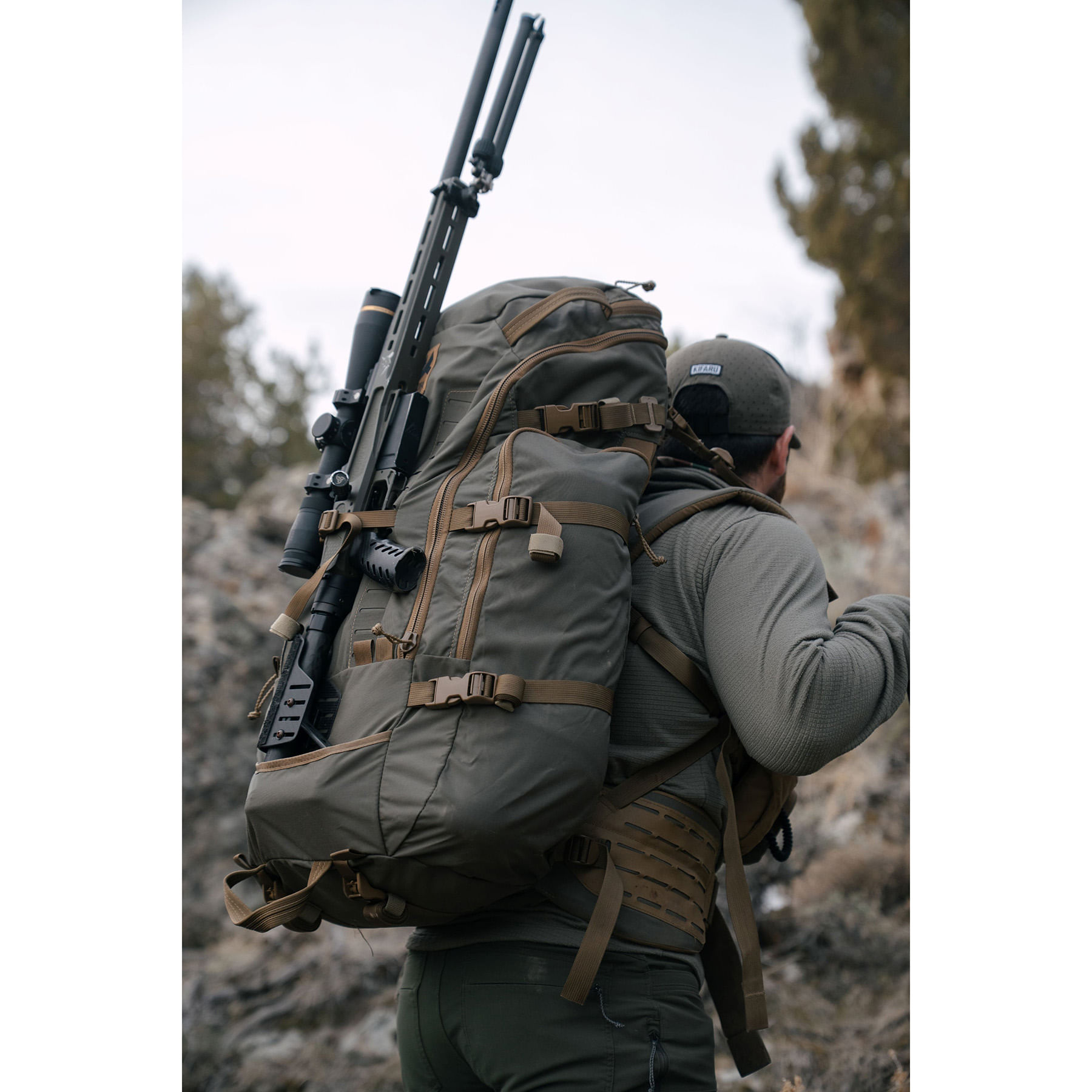 Kifaru-25--ARK-Frame-44-Mag-Pack-Combo-Ranger-Green