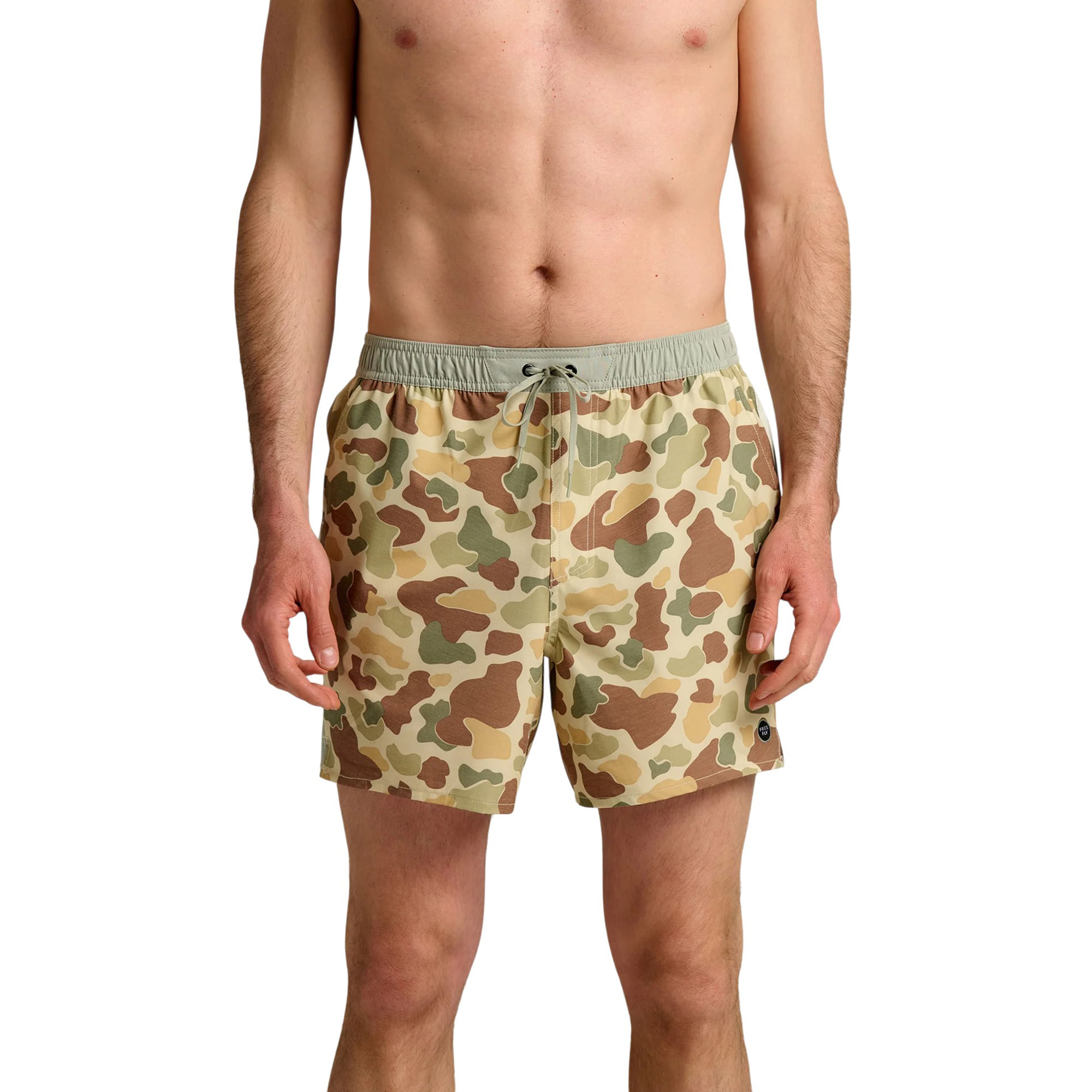 Free-Fly-Palmera-Elastic-Boardshort---Men-s-Vintage-Camo