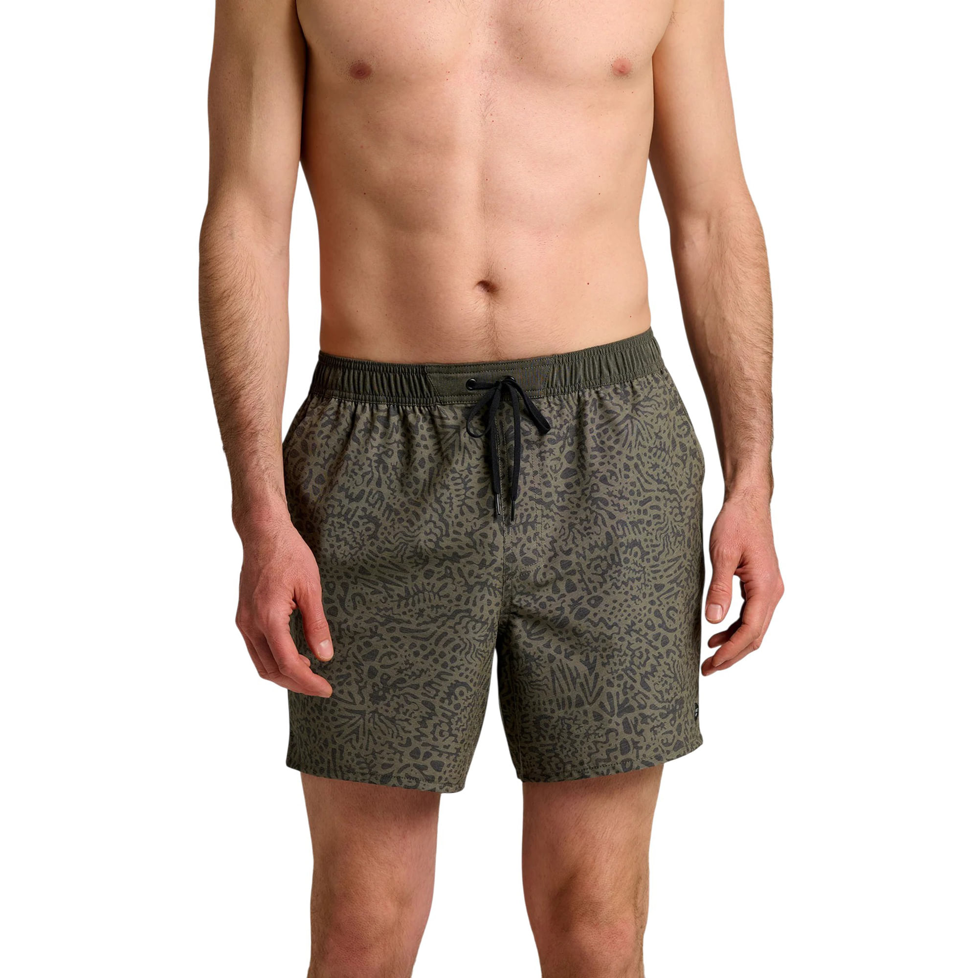 Free-Fly-Palmera-Elastic-Boardshort---Men-s-Drifter-Print---Fatigue