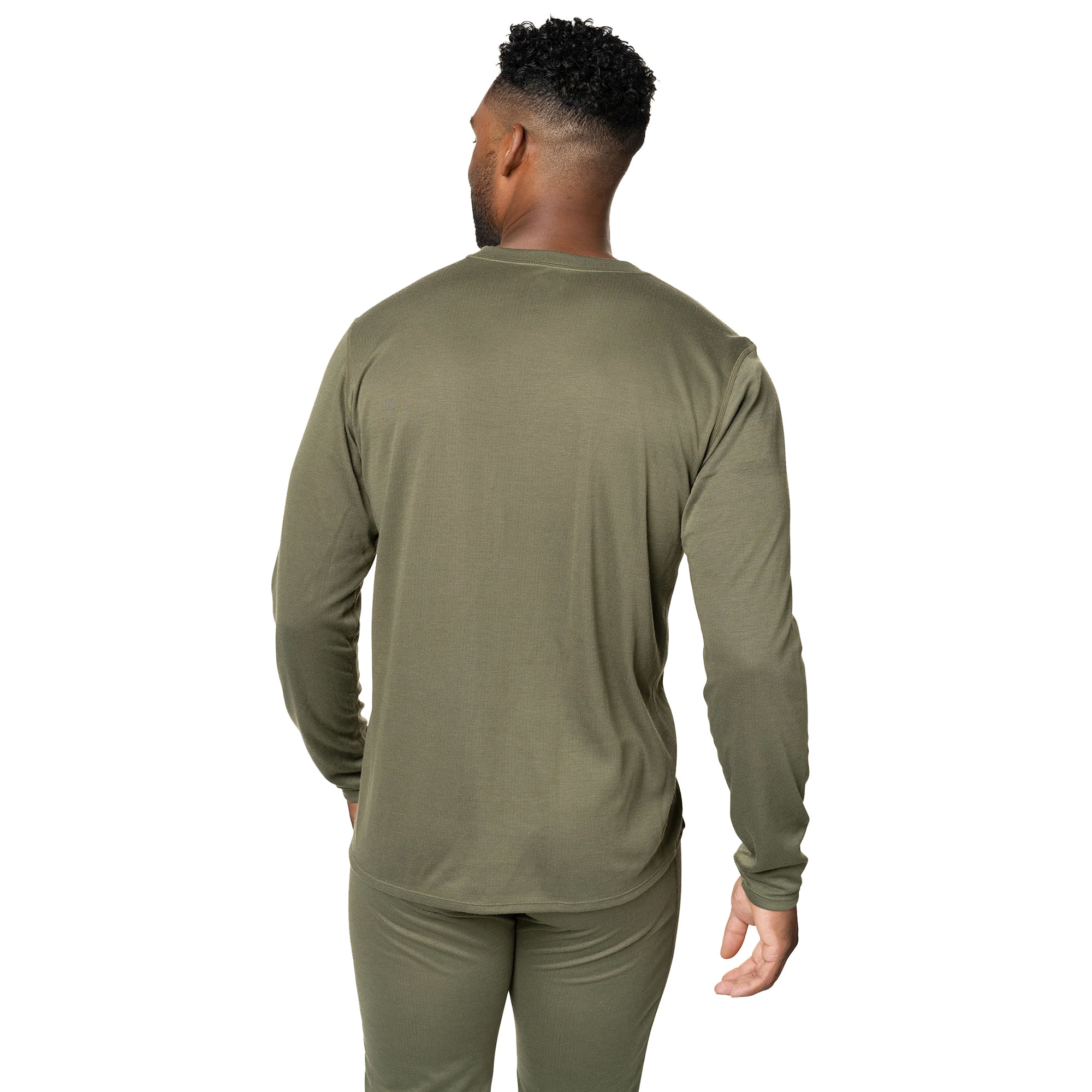 Polarmax-Double-Layer-Crewneck---Men-s-OD-Green