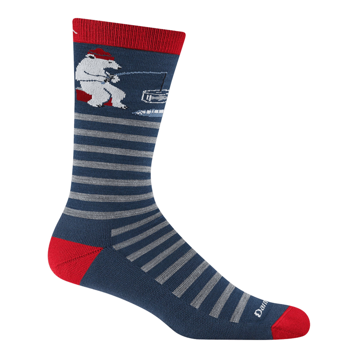 Darn-Tough-Wild-Life-Crew-Lightweight-Lifestyle-Sock---Women-s-Polar-Bear-Lake