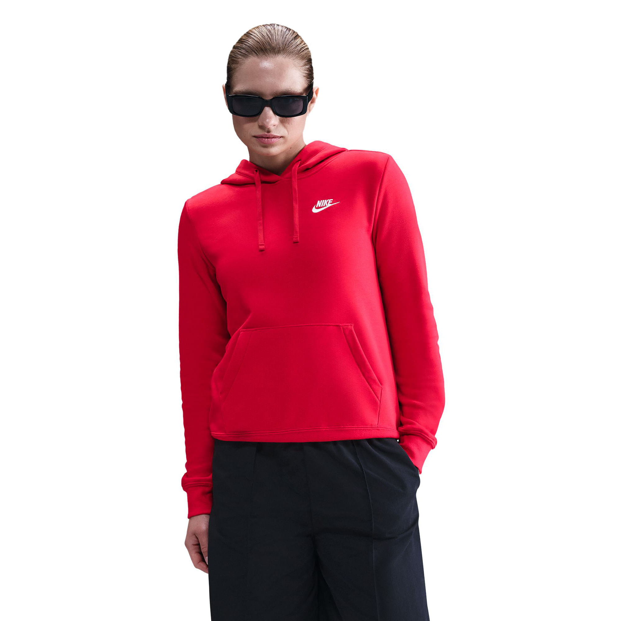 Nike-Sportswear-Phoenix-Fleece-Oversized-Pullover-Hoodie---Women-s-University-Red---White