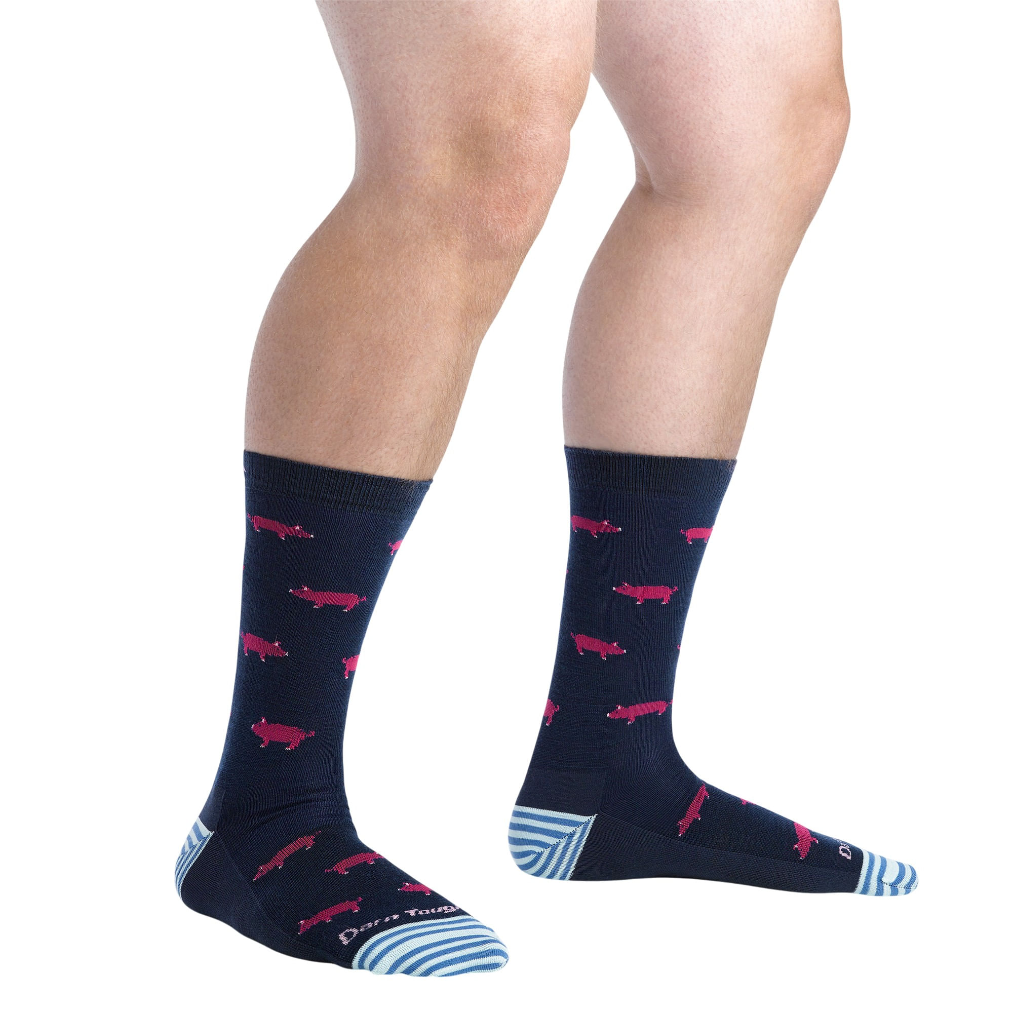 Darn Tough Truffle Hog Lightweight Crew Sock - Midnight L – image 3 of 5