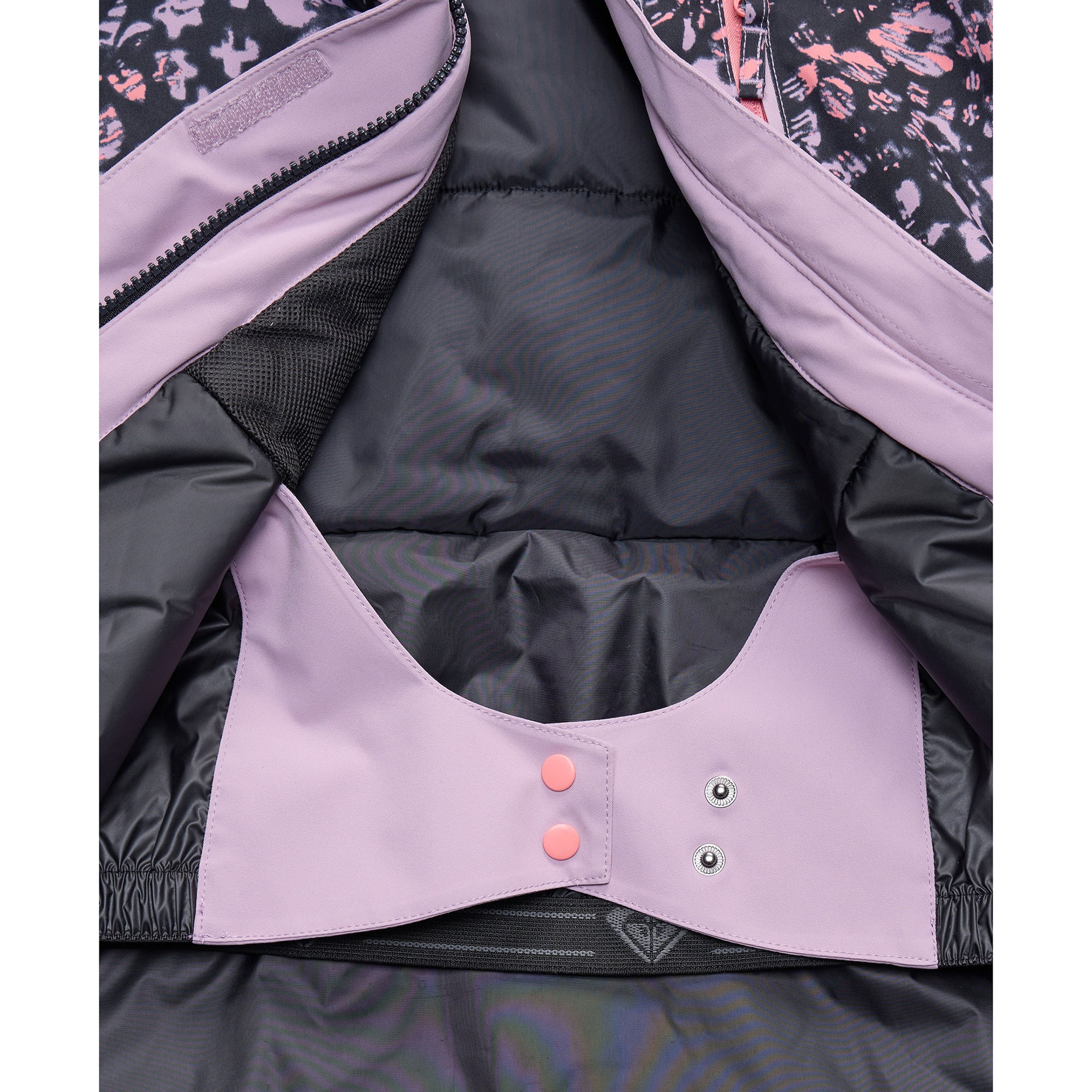 Roxy Floral Block Parka - Girls' - Als.com