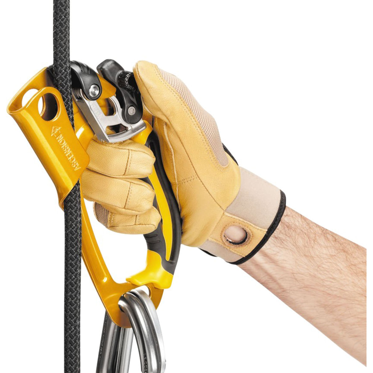 Petzl Ascension Ascender - Yellow Right