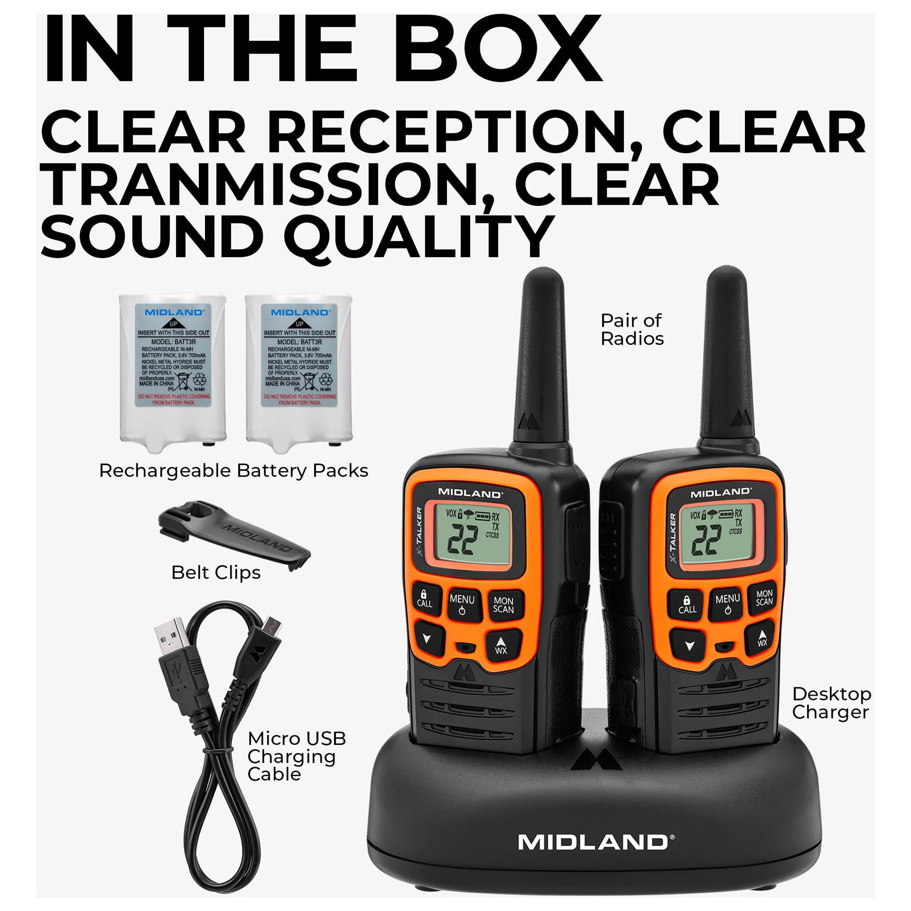 Midland-X-Talker-T51SLV-Radio-Black