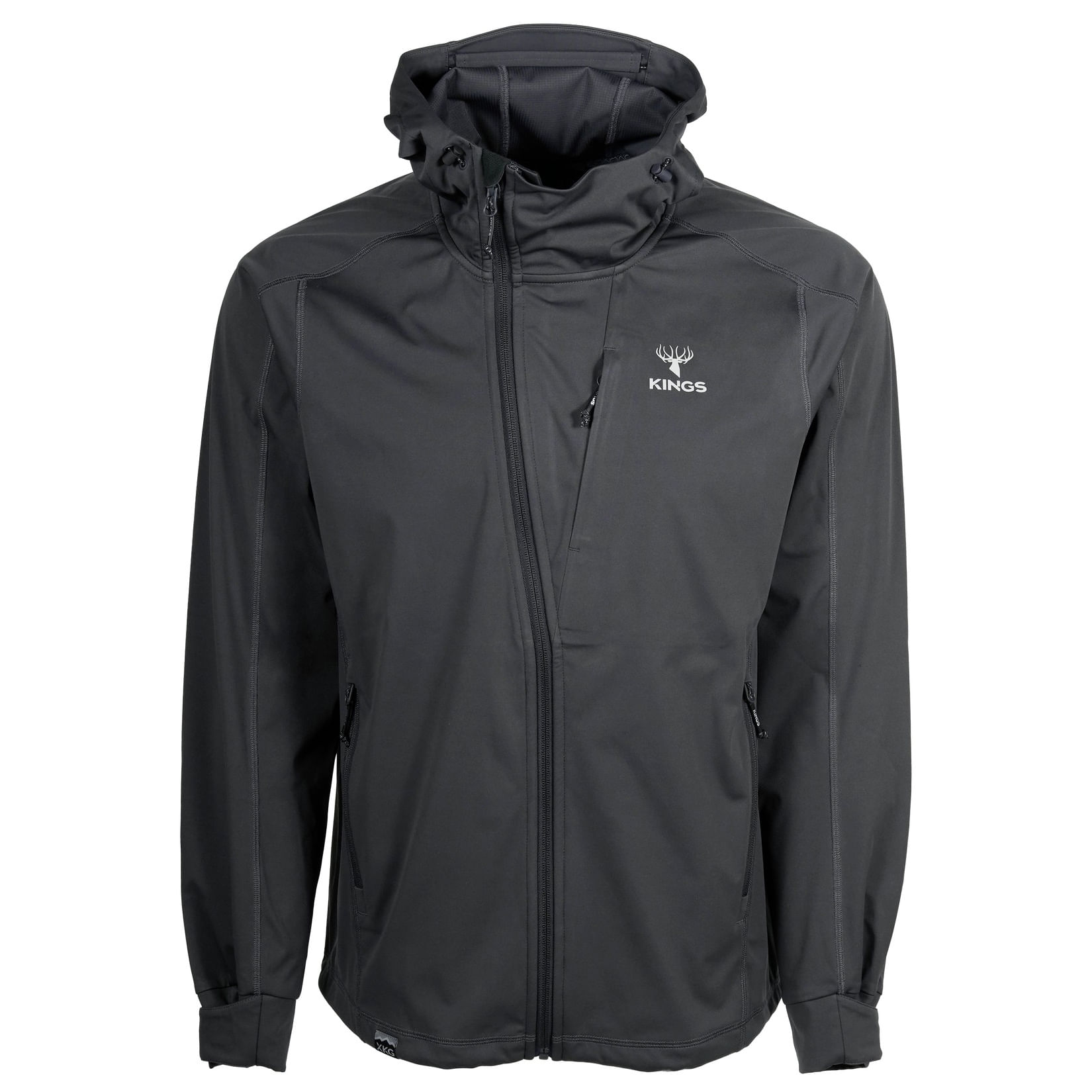 King-s-Camo-XKG-Tracker-Soft-Shell-Jacket---Men-s-Charcoal