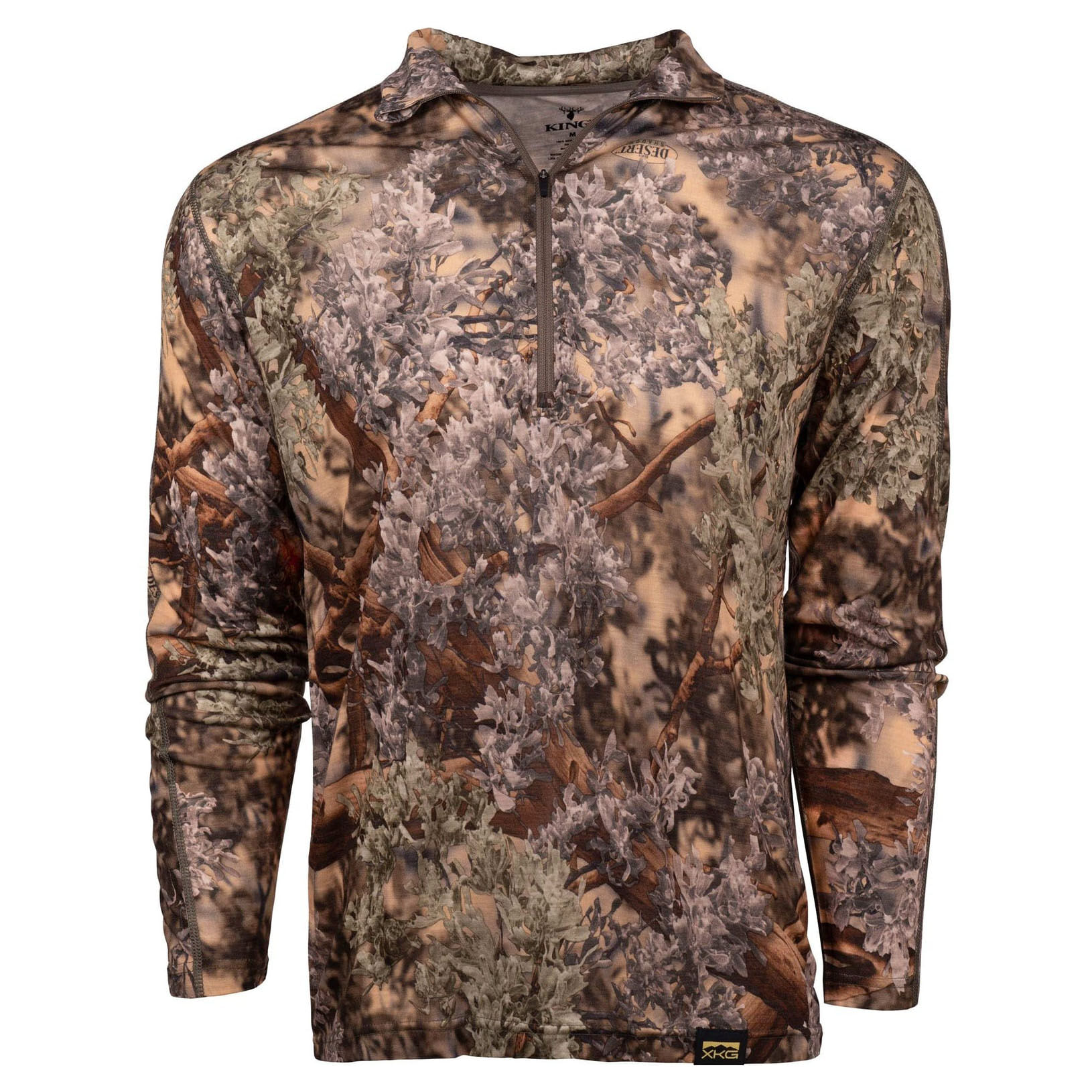 King-s-Camo-XKG-Foundation-150-Merino-1-4-Zip-Desert-Shadow