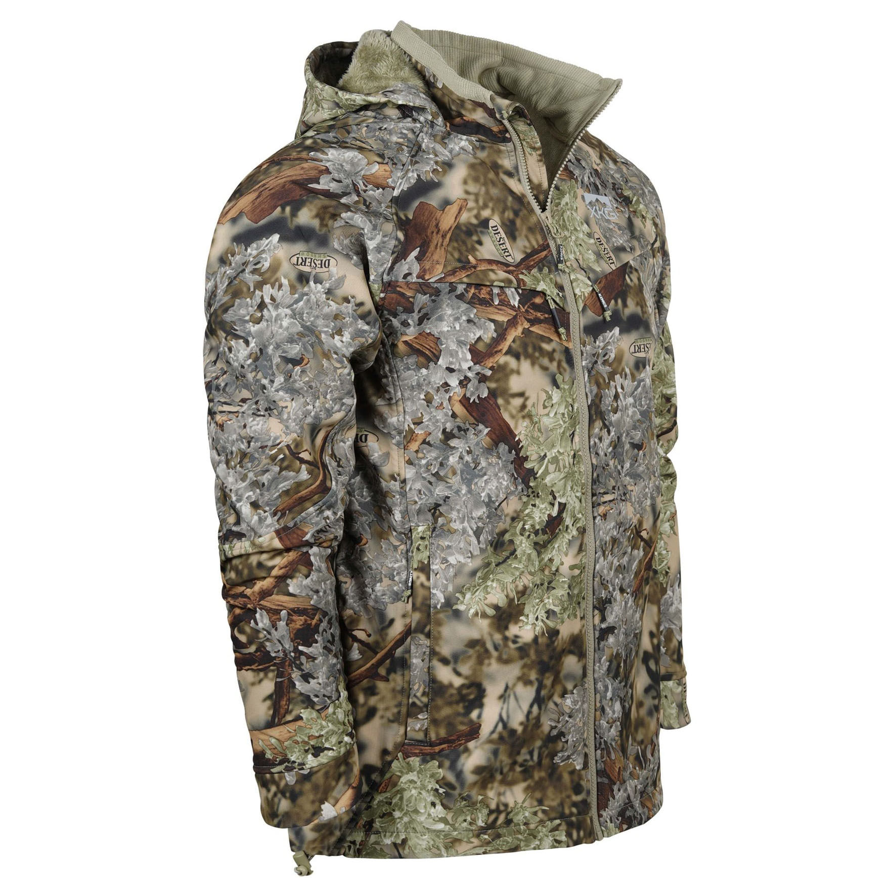 King's Camo XKG Boulder Softshell Jacket - Men's - Desert Shadow Regular 3XL