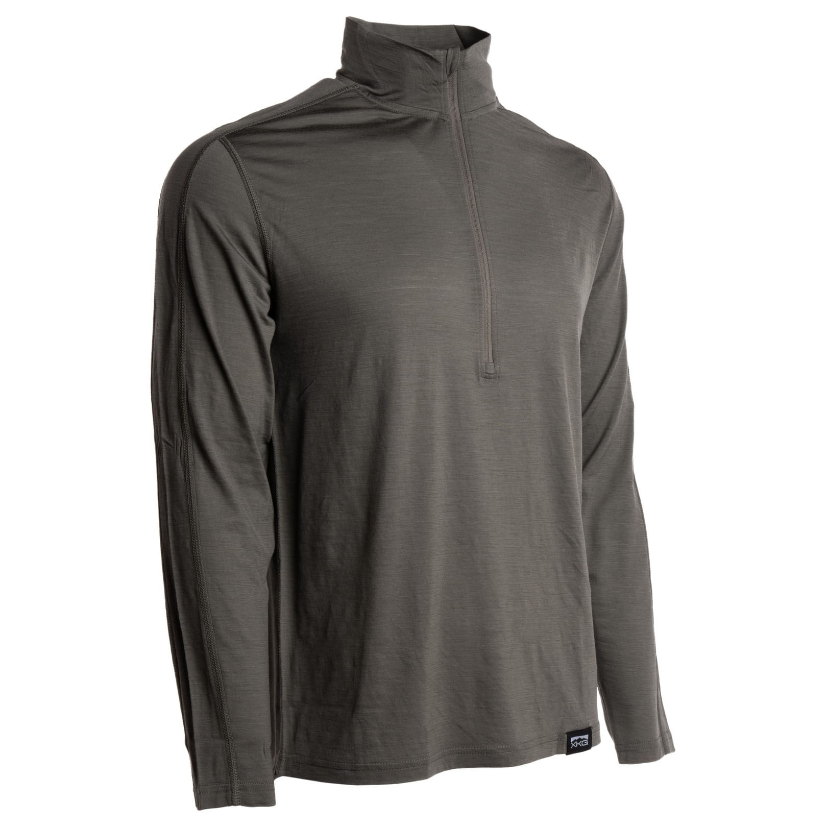 King-s-Camo-XKG-Foundation-150-Merino-1-4-Zip-Olive