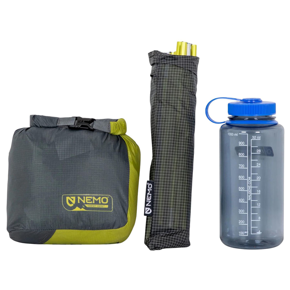 NEMO-Hornet-OSMO-1P-Tent-Birch-Bud---Goodnight-Gray