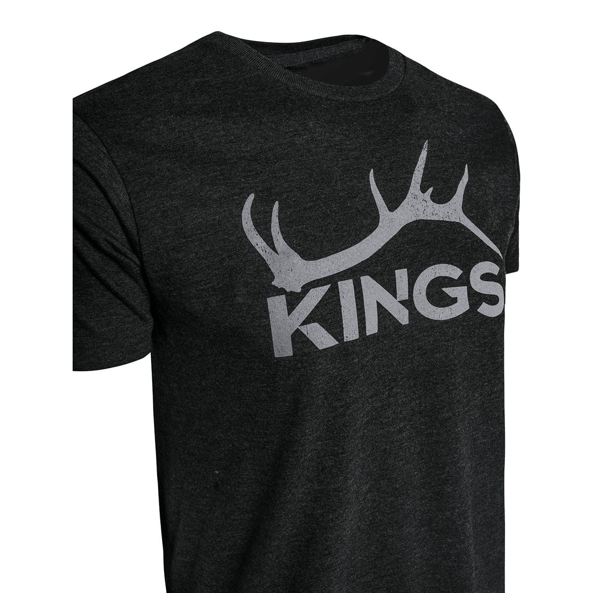 King's Camo Shed Logo T-Shirt - Men's - Heather Graphite M